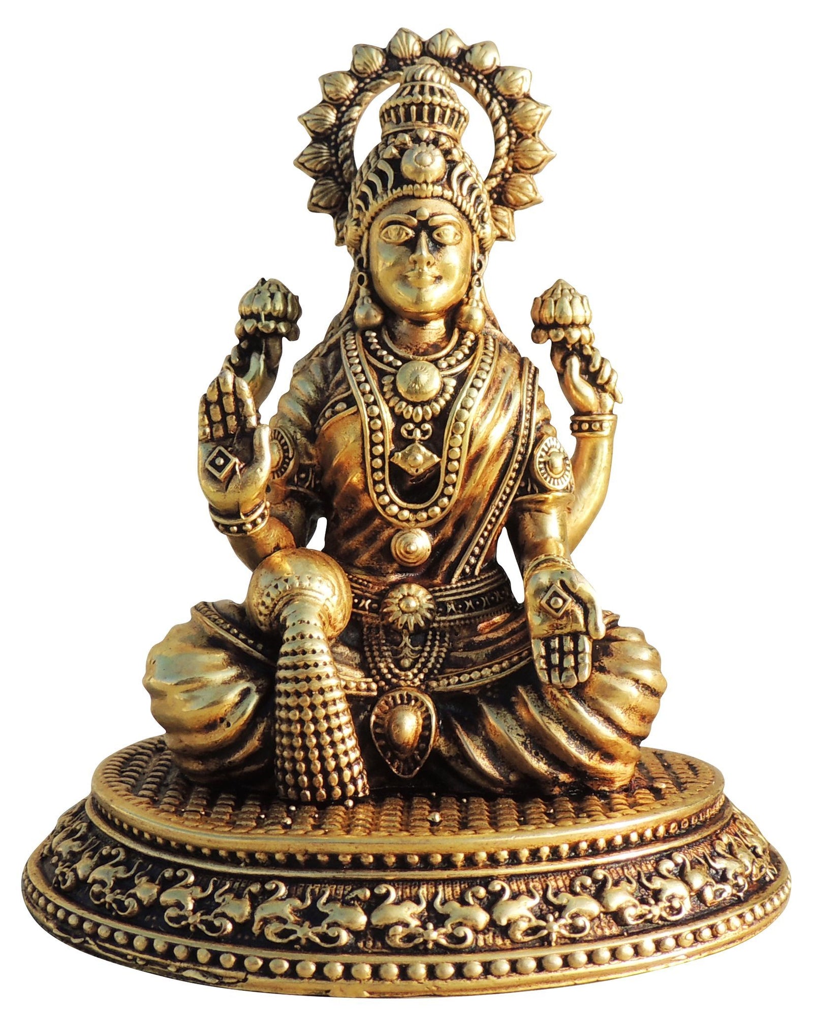 Brass Lakshmi — 4.5"