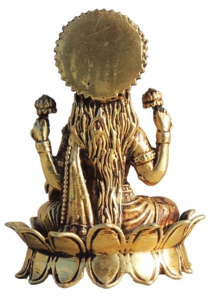 Brass Lakshmi — 2.6"
