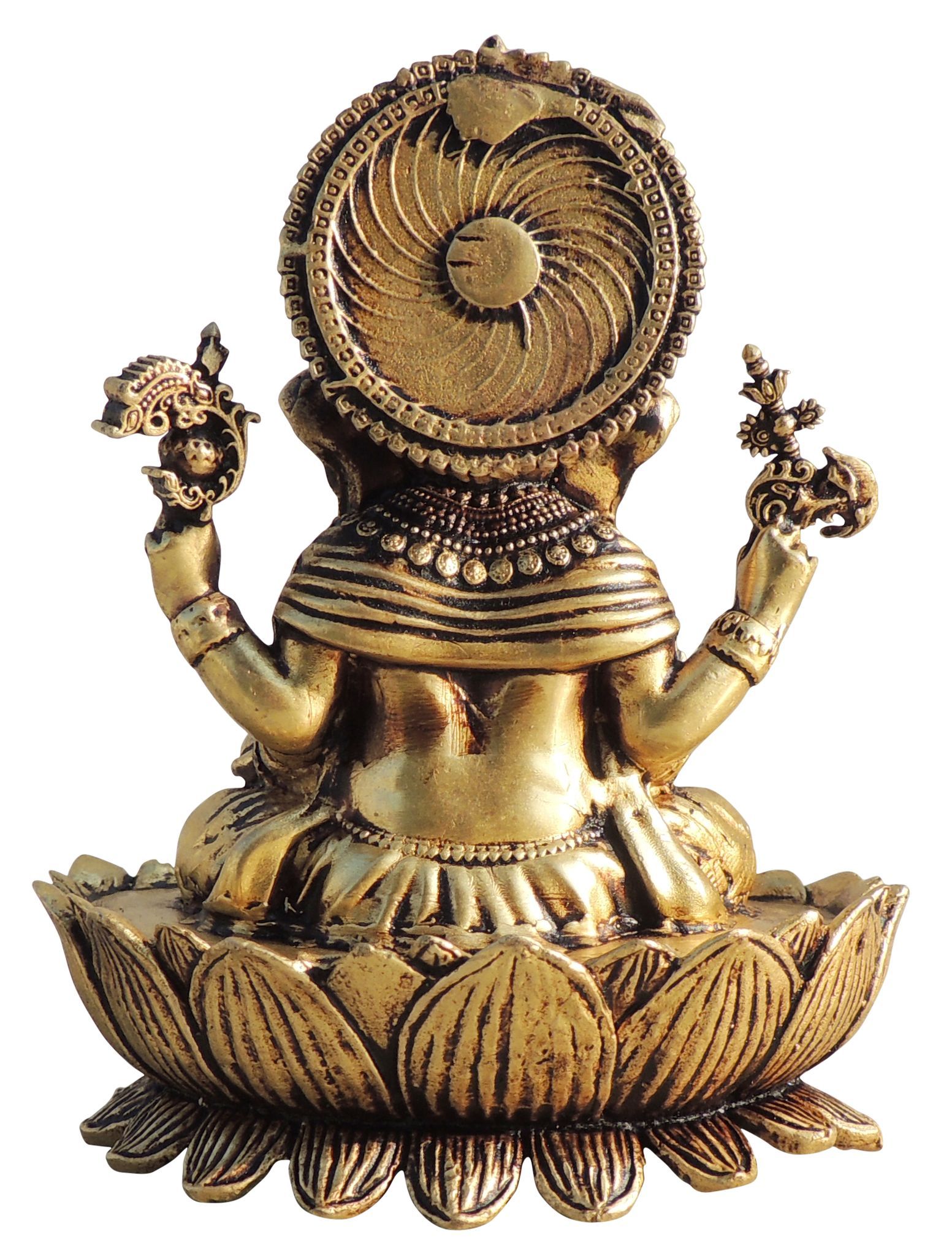 Brass Ganesh — 3.7"