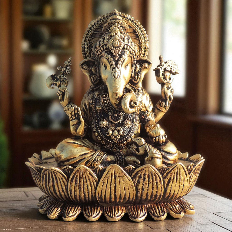 Brass Ganesh — 3.7"
