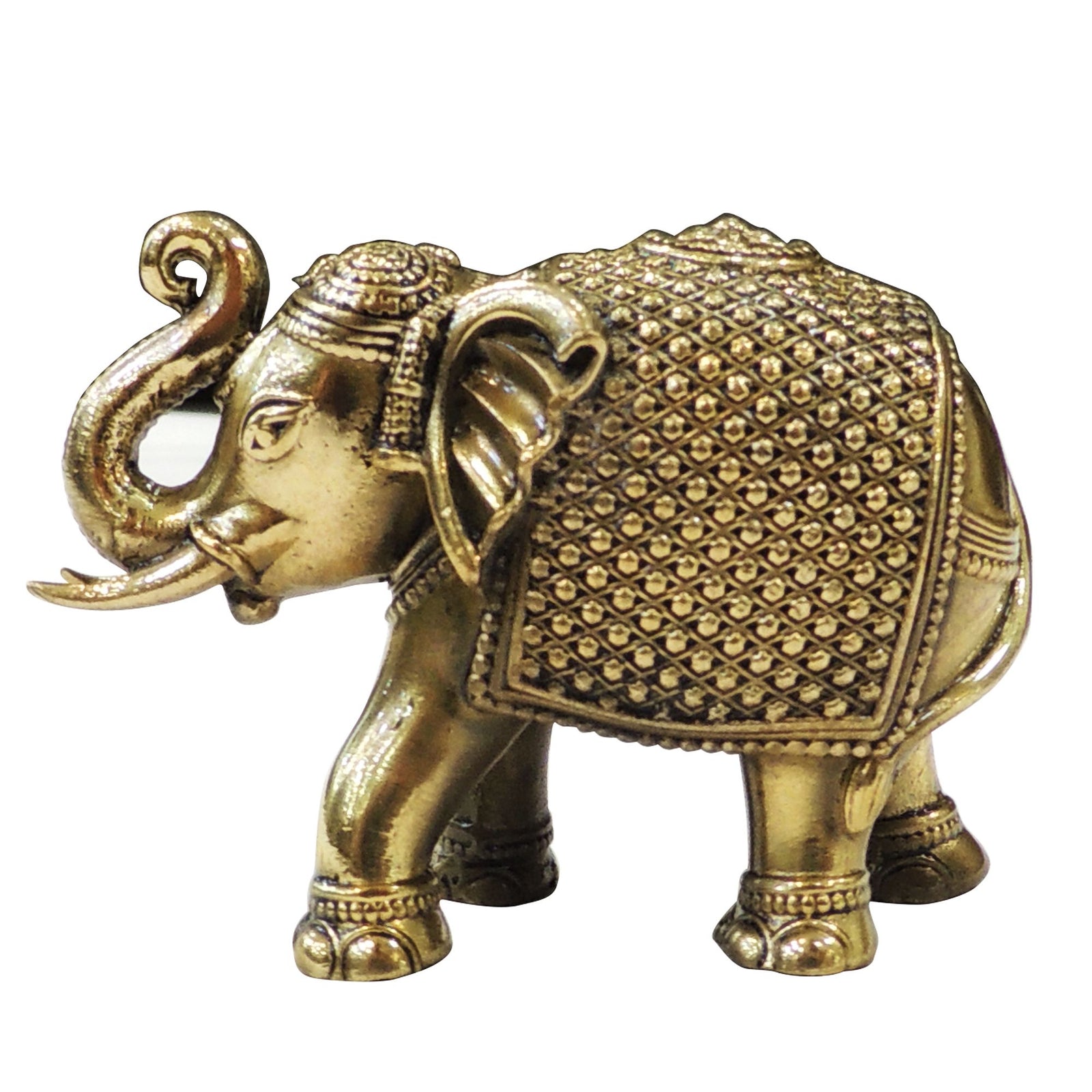 Brass Elephant — 2"