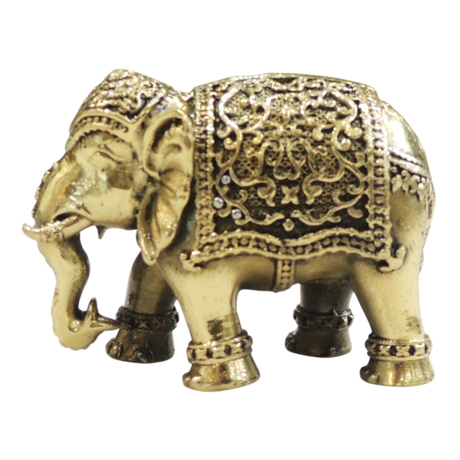 Brass Elephant — 2"