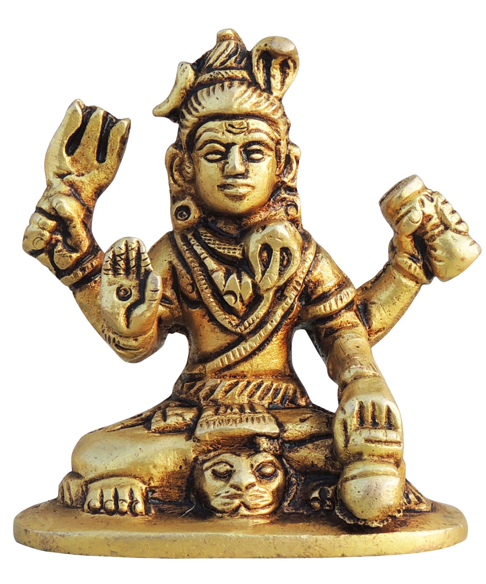 Brass Shiva — 2.5"