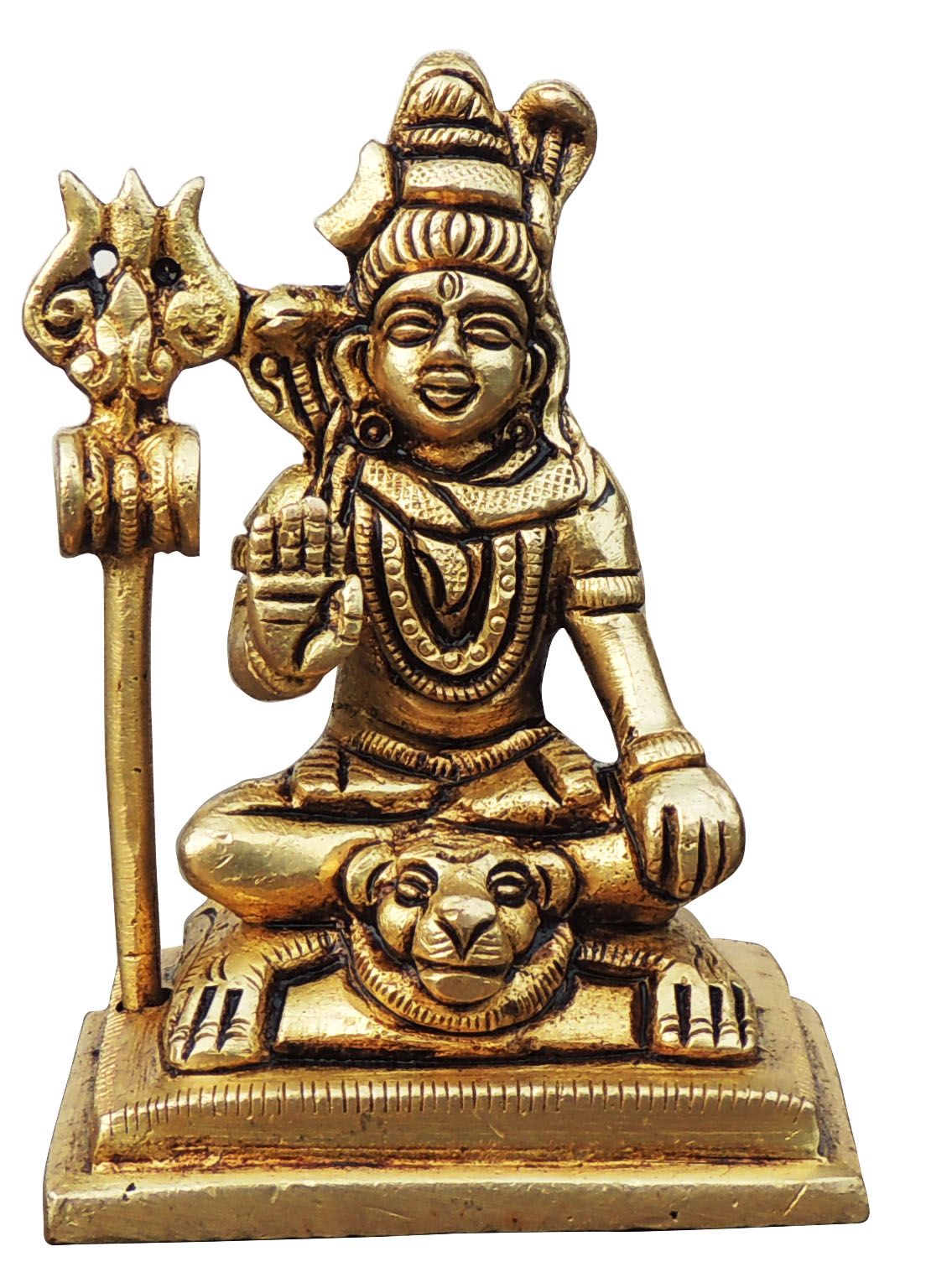 Brass Shiva — 3.2"