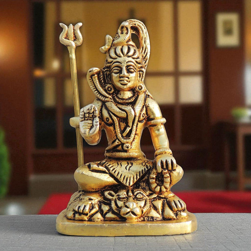Brass Shiva — 4"
