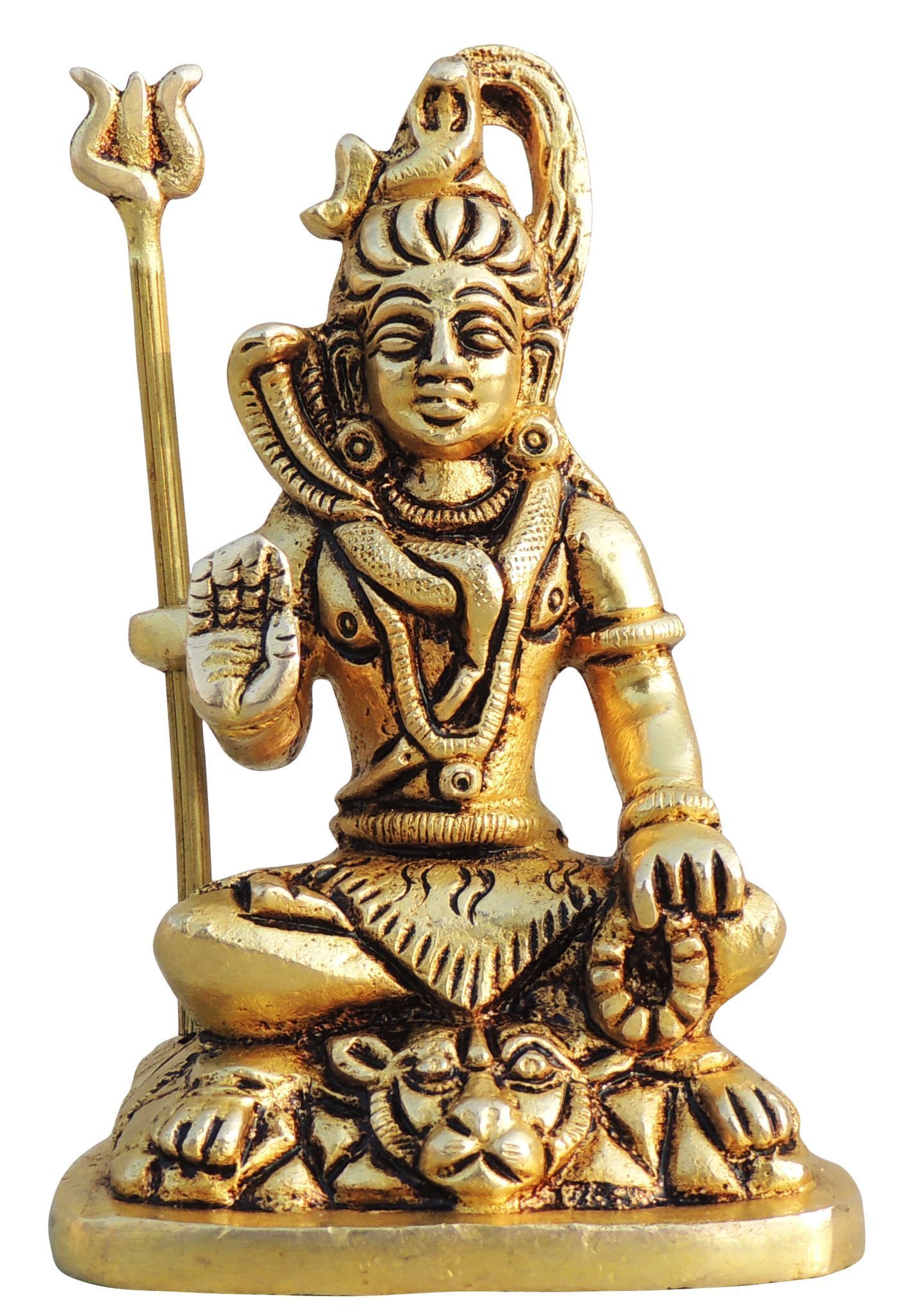 Brass Shiva — 4"