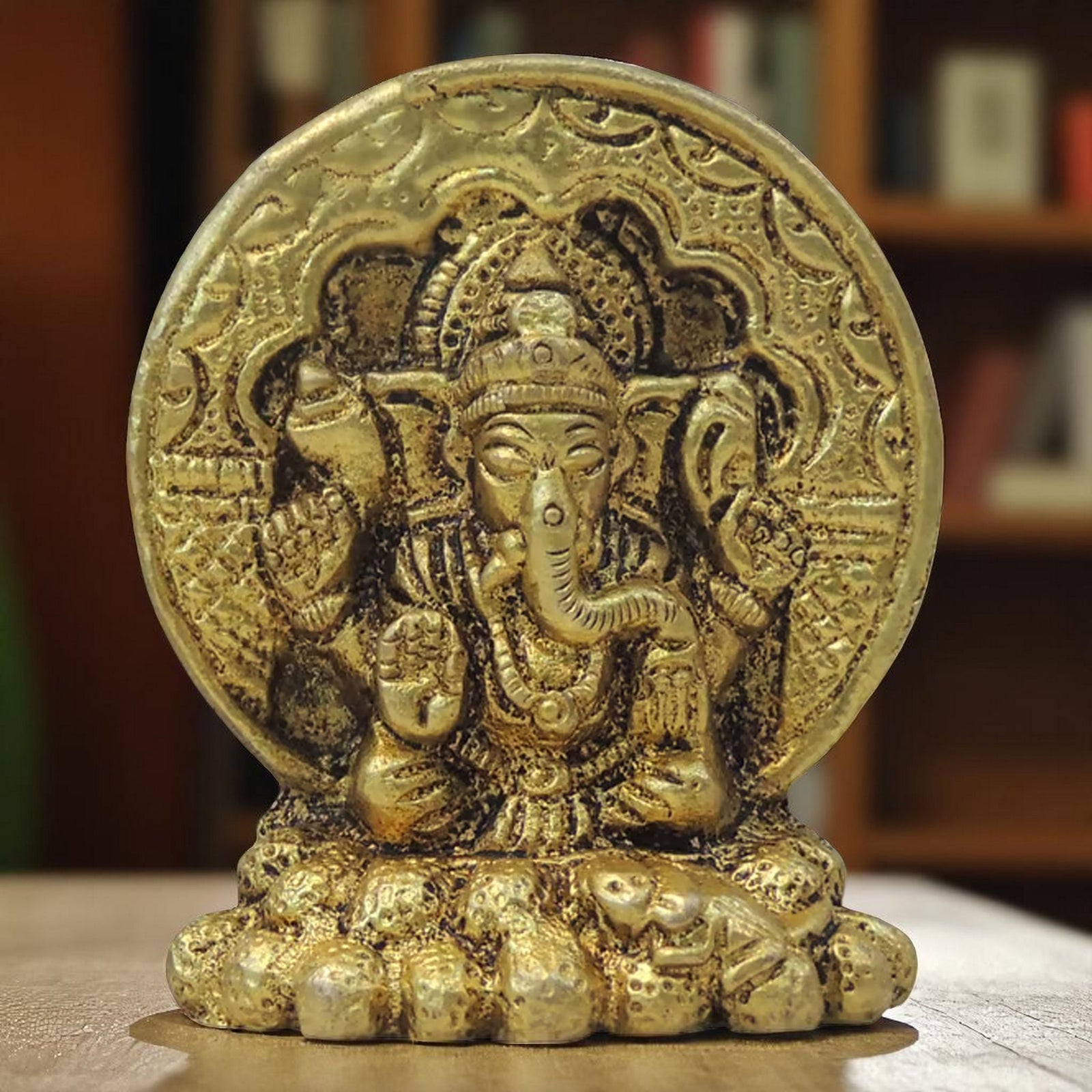 Brass Ganesh — 2.5"