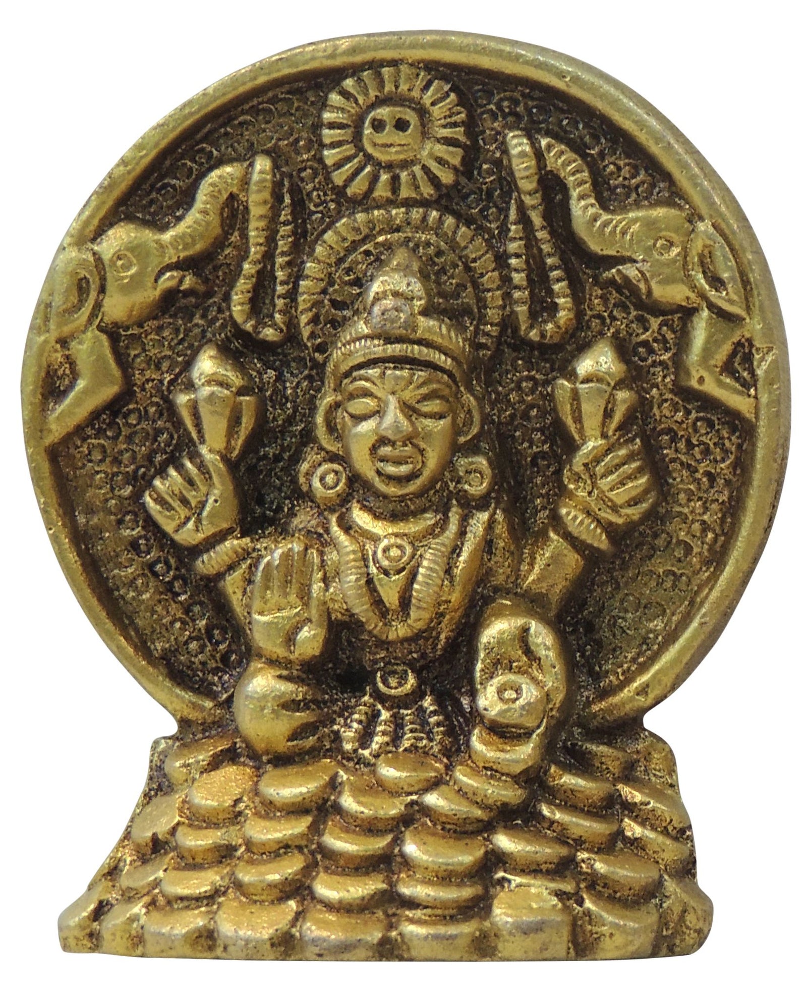 Brass Lakshmi — 2.5"