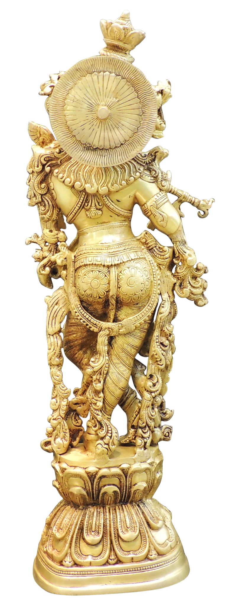 Brass Krishna — 30"