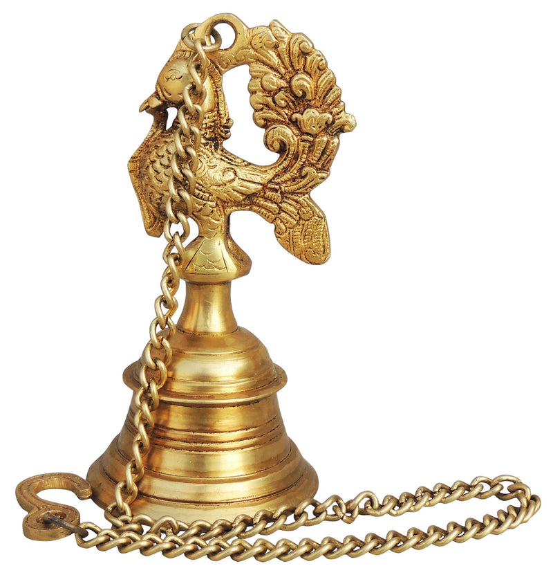 Brass Bell Peacock ( BS1716 D) — 7"