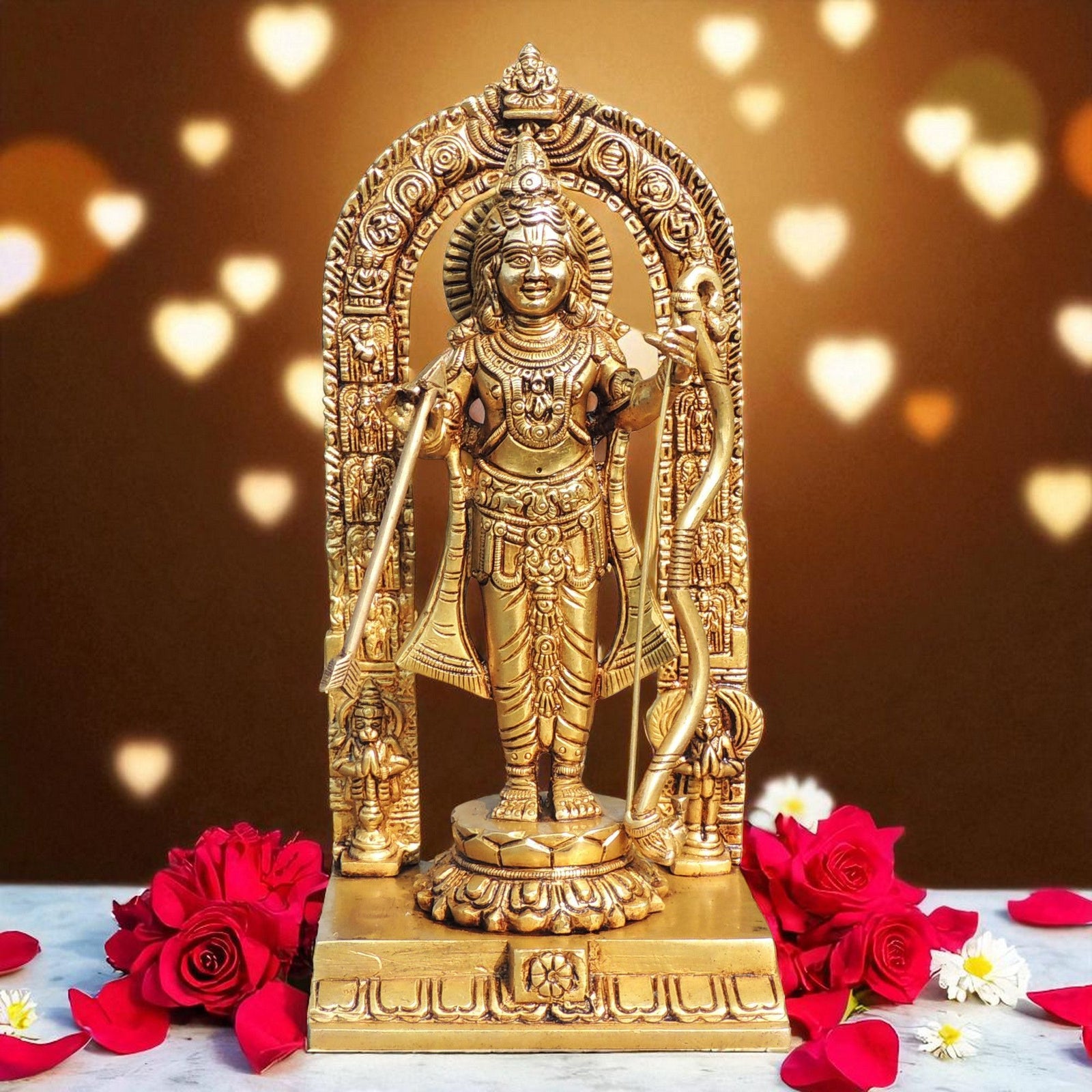 Brass Krishna — 9.5"