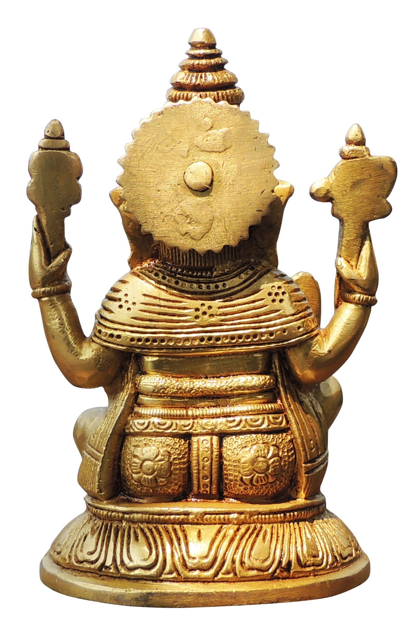 Brass Ganesh — 6.2"