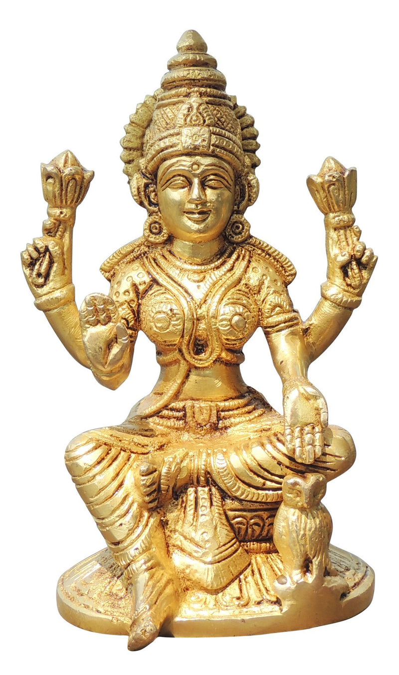 Brass Lakshmi — 6.5"