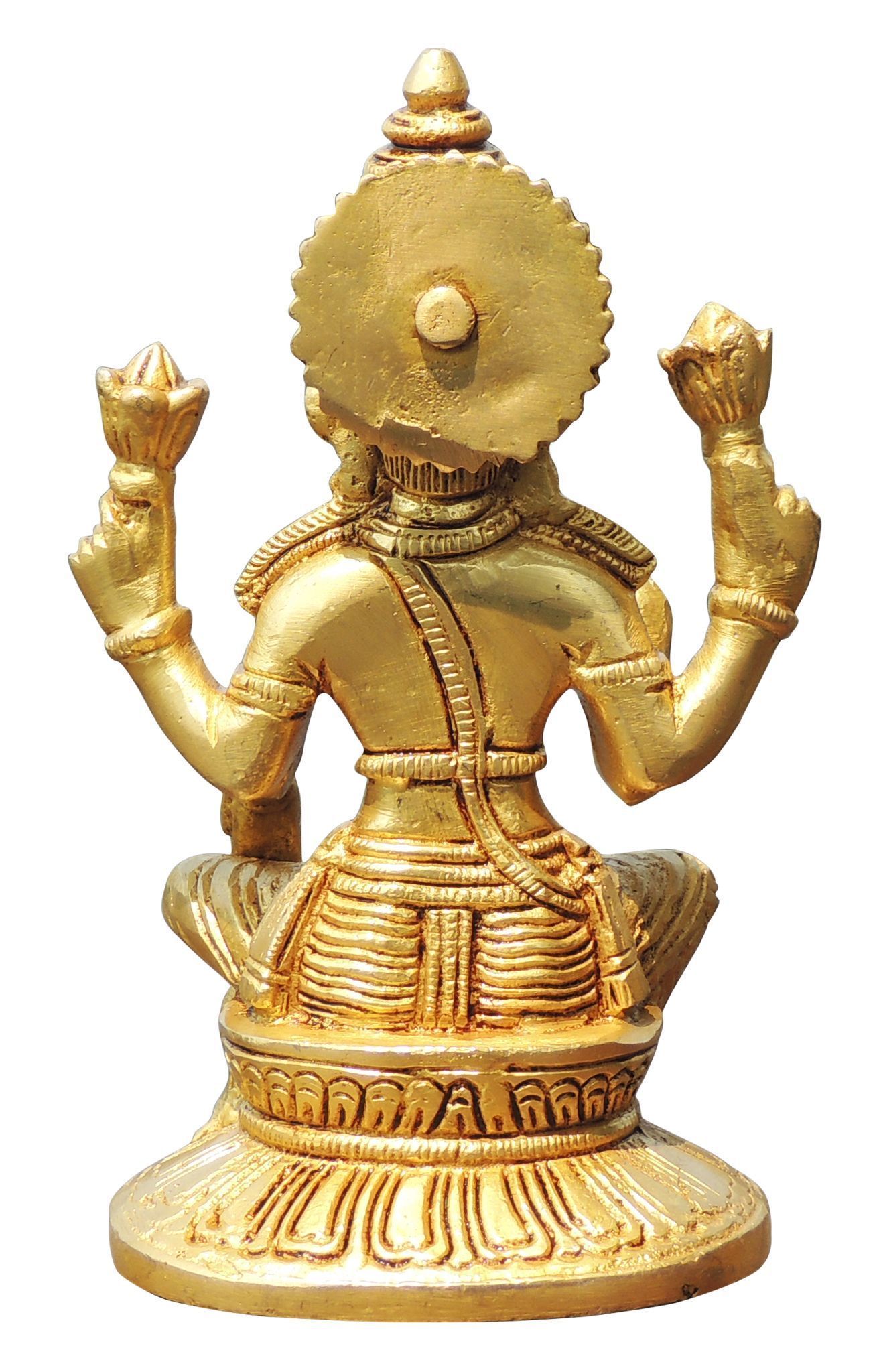 Brass Lakshmi — 6.5"