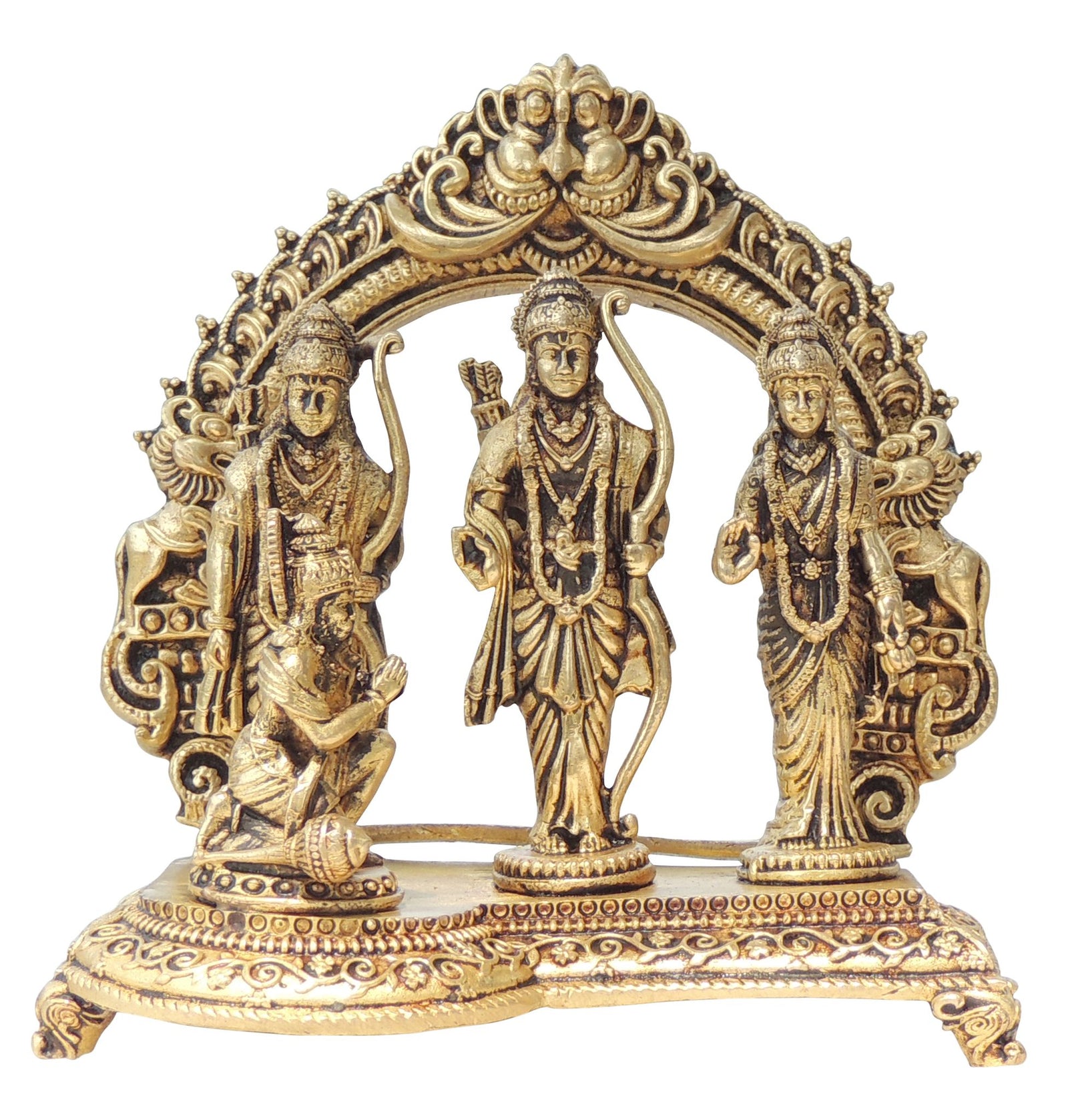 Brass Ram Darbar — 4"