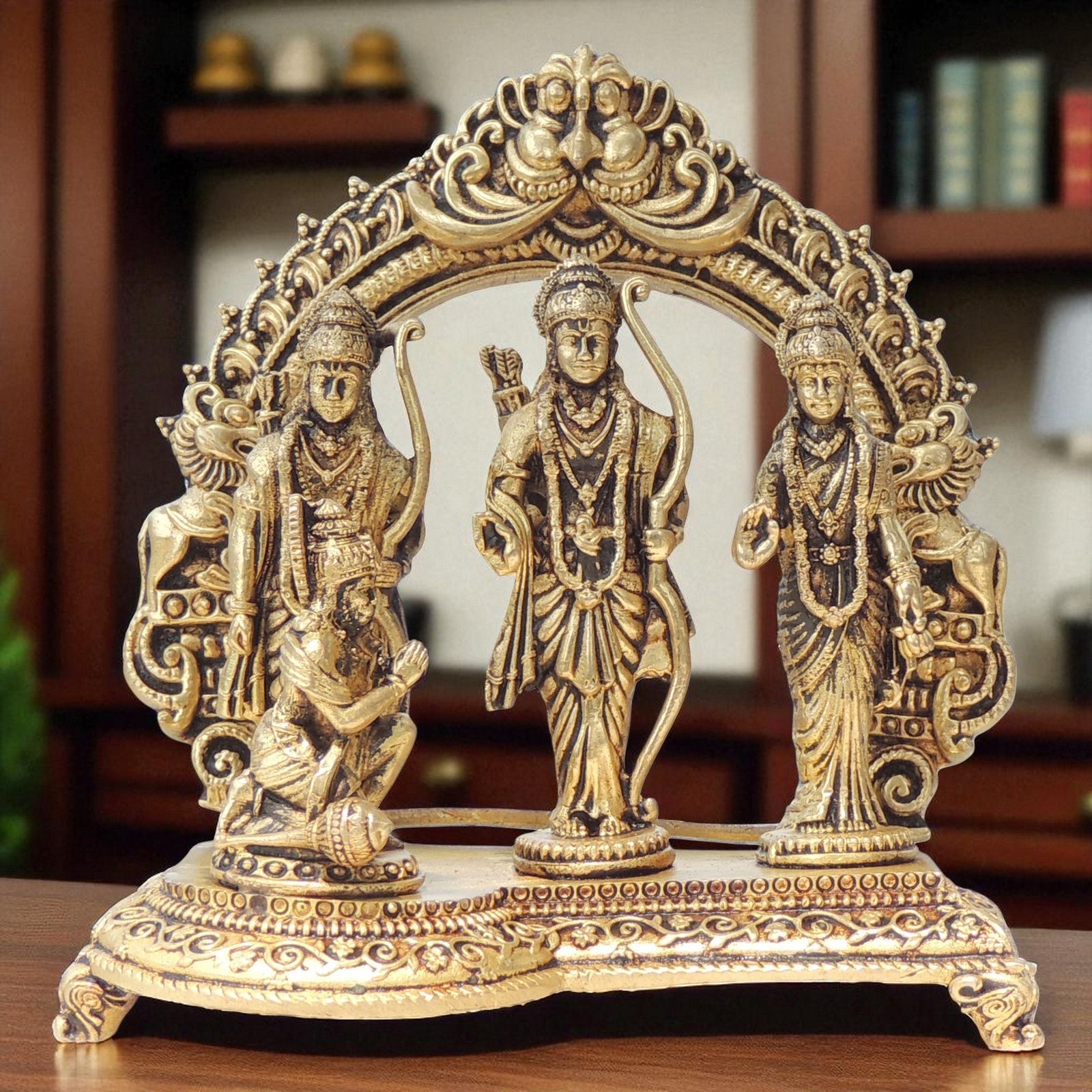 Brass Ram Darbar — 4"