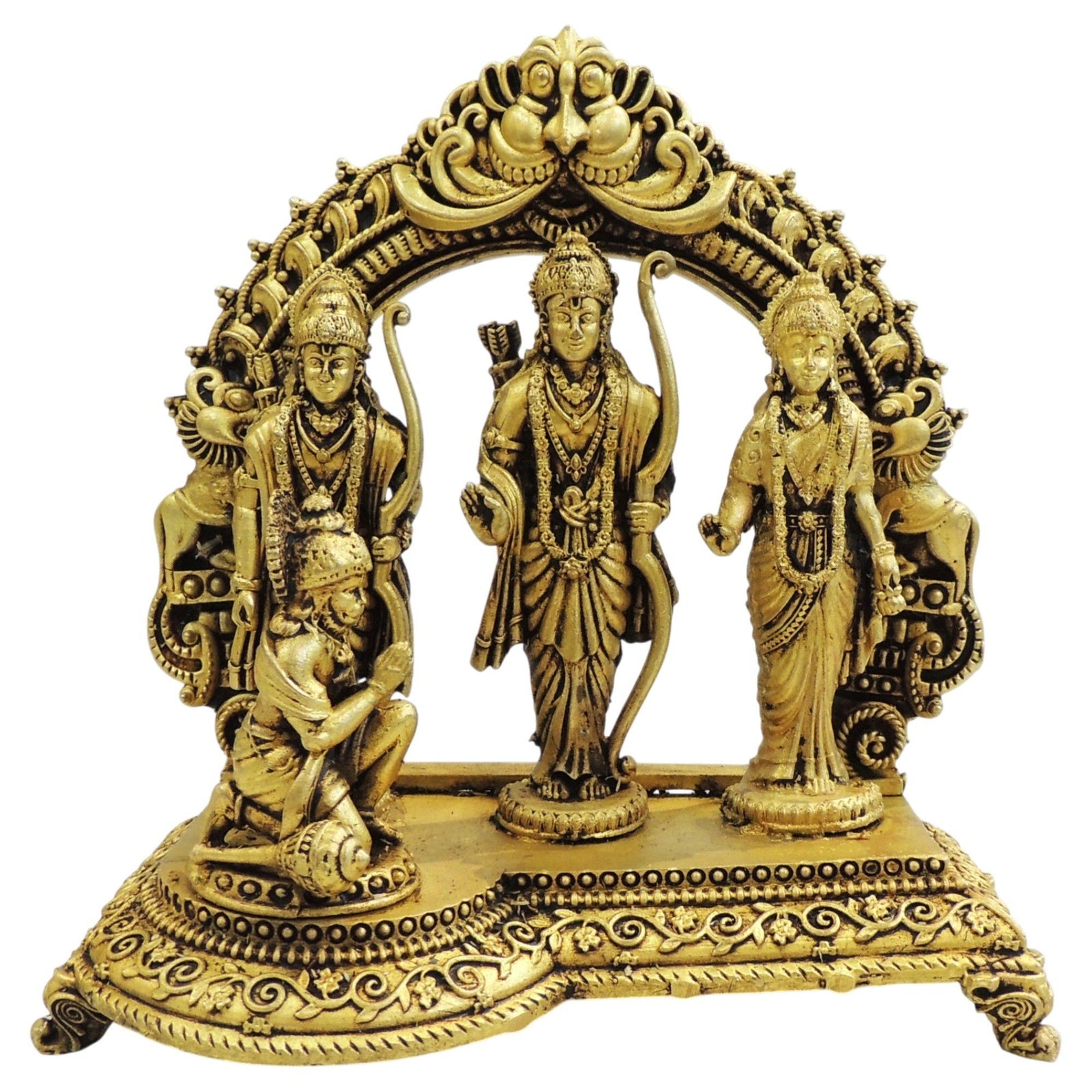 Brass Ram Darbar — 6"
