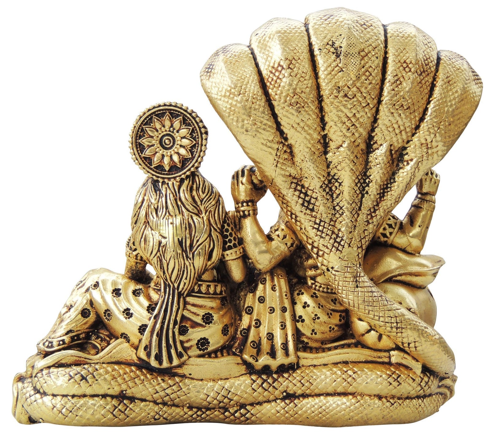 Brass Lakshmi — 4.6"