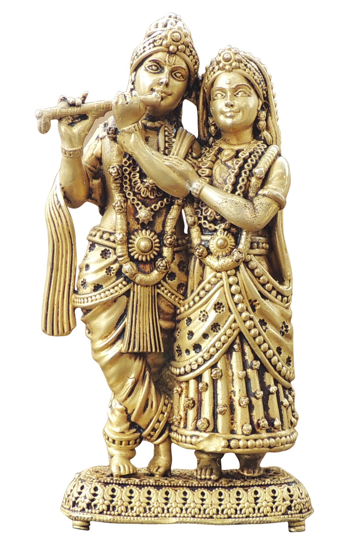 Brass Krishna — 5.6"