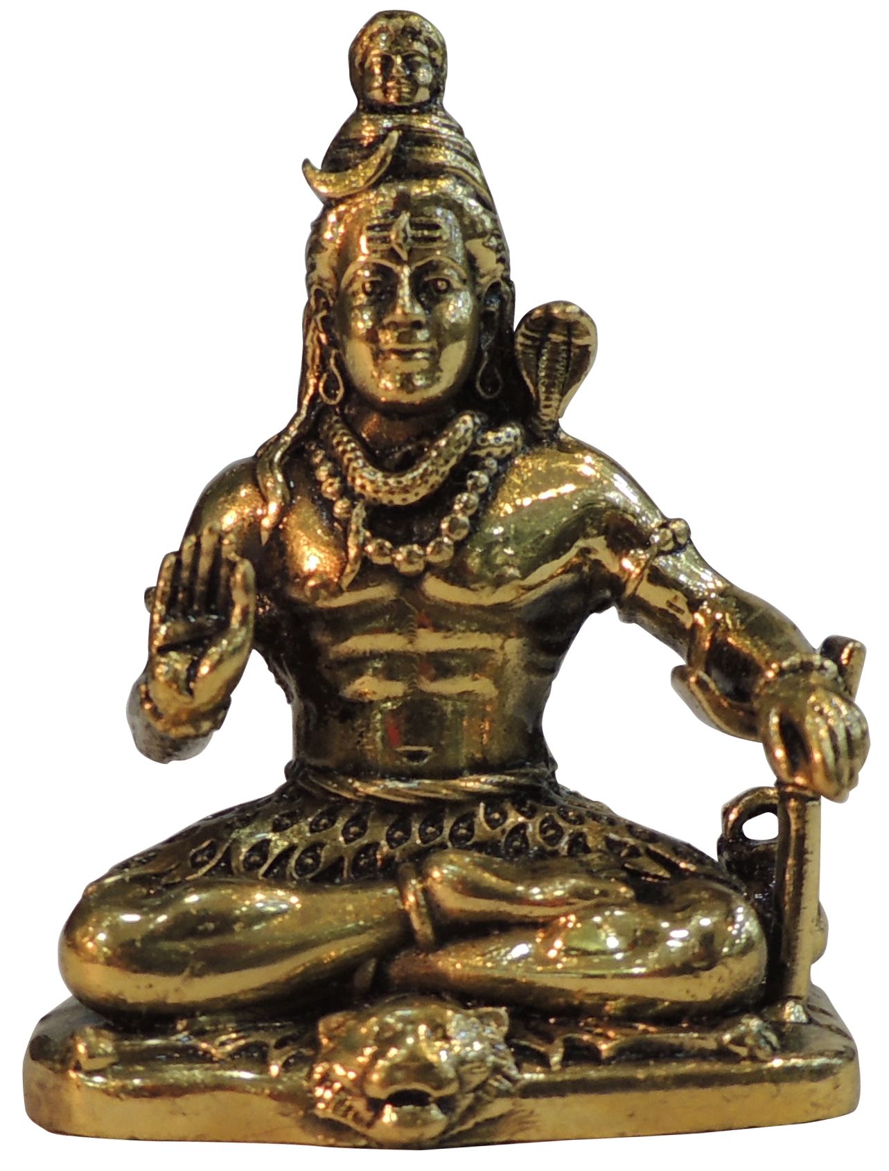Brass Shiva — 3"