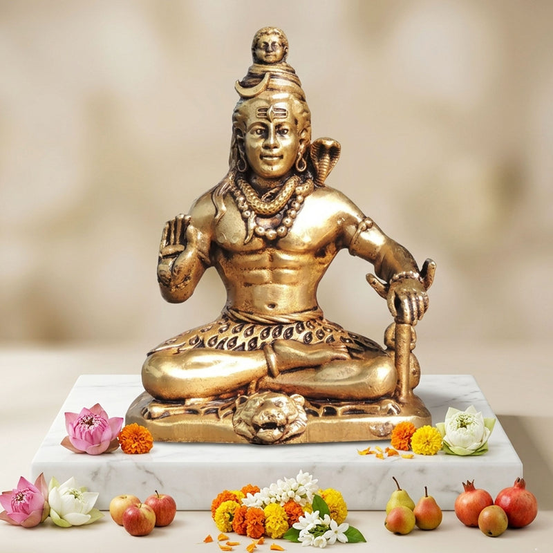 Brass Shiva — 4"