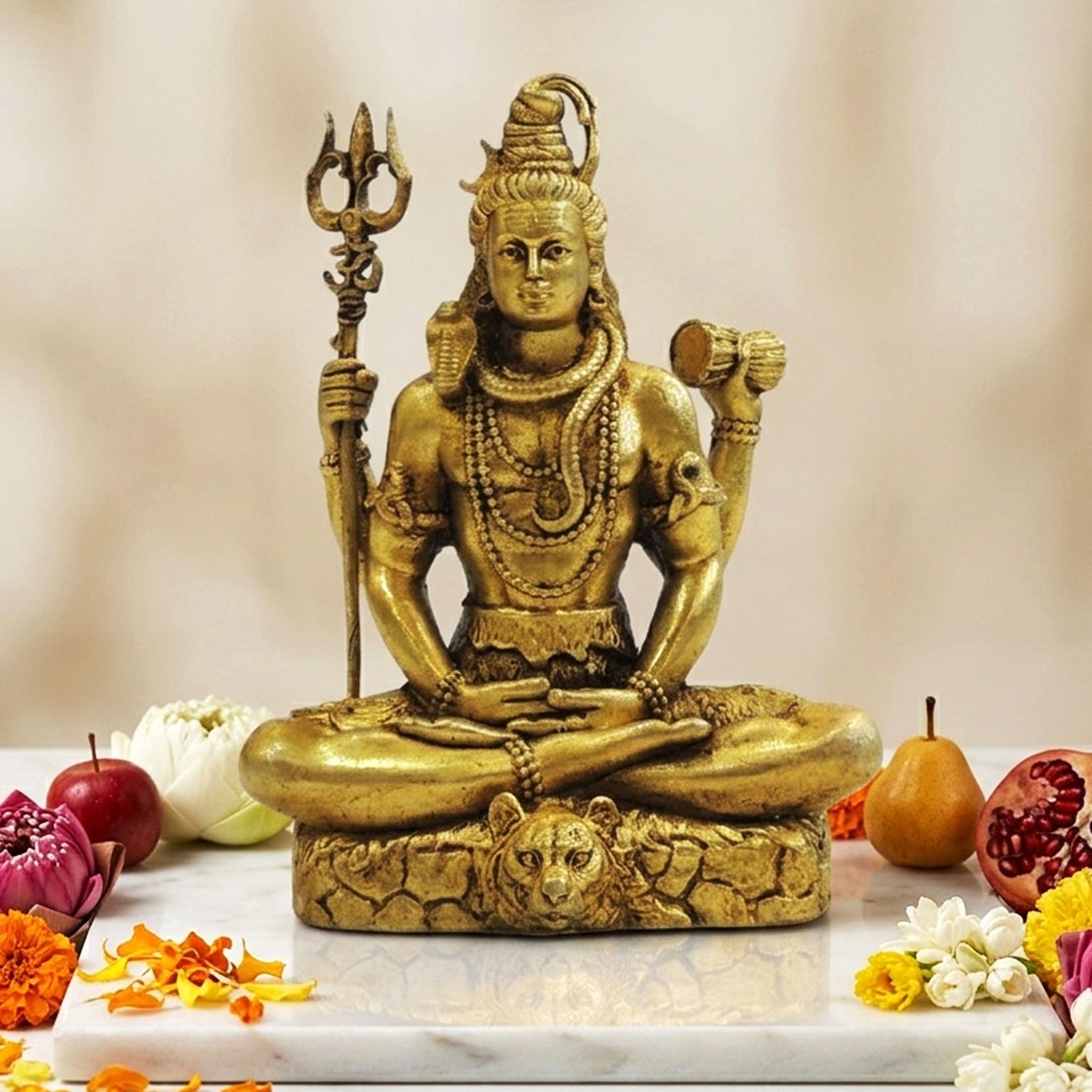 Brass Shiva — 4"