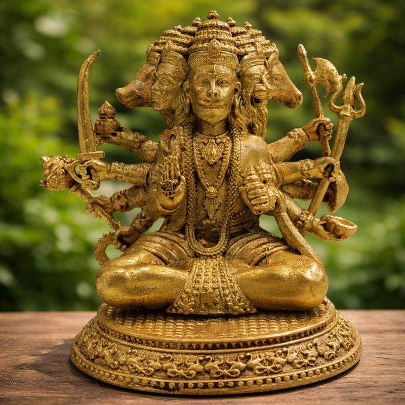 Brass Hanuman — 2.7"