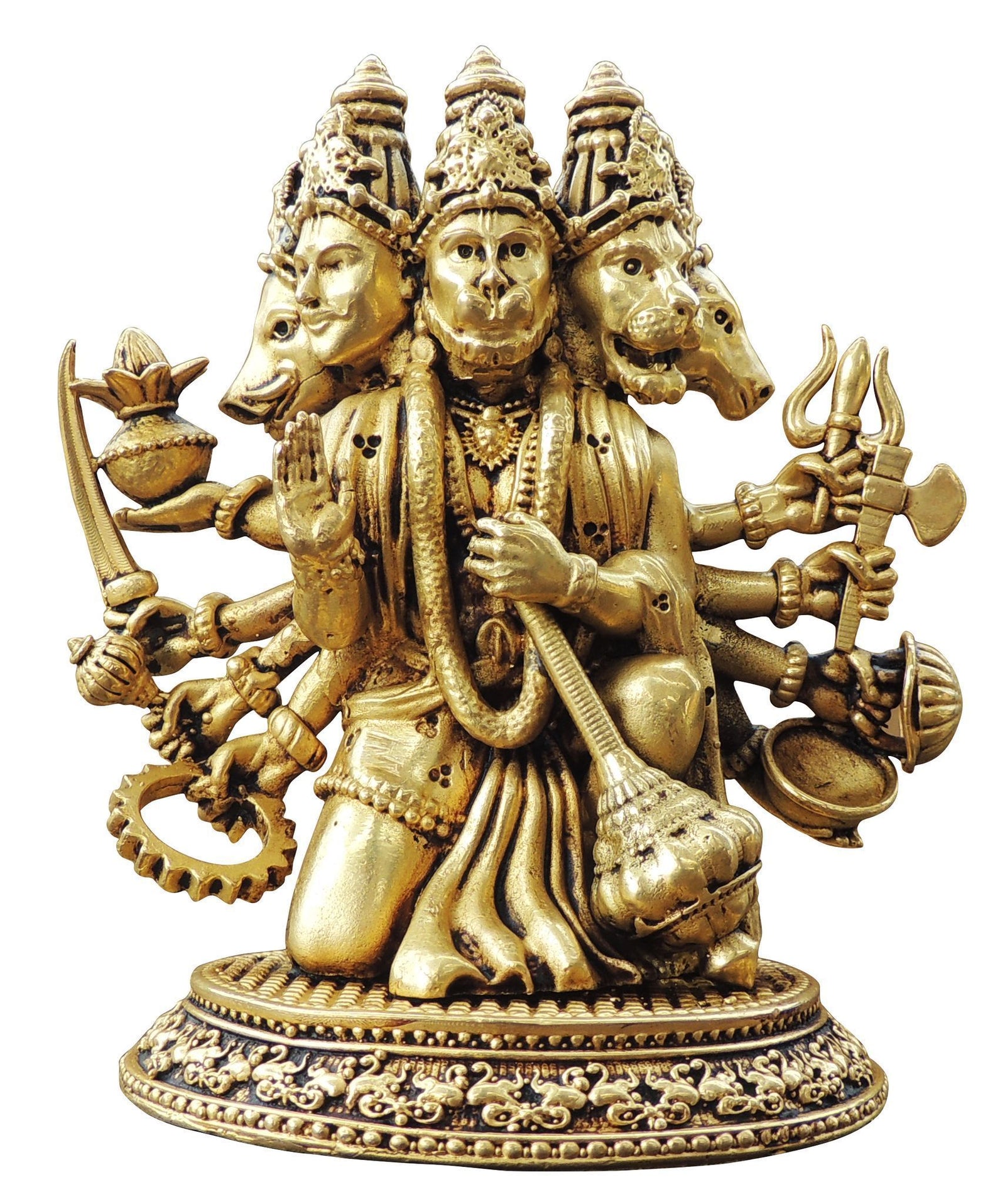 Brass Hanuman — 5.5"