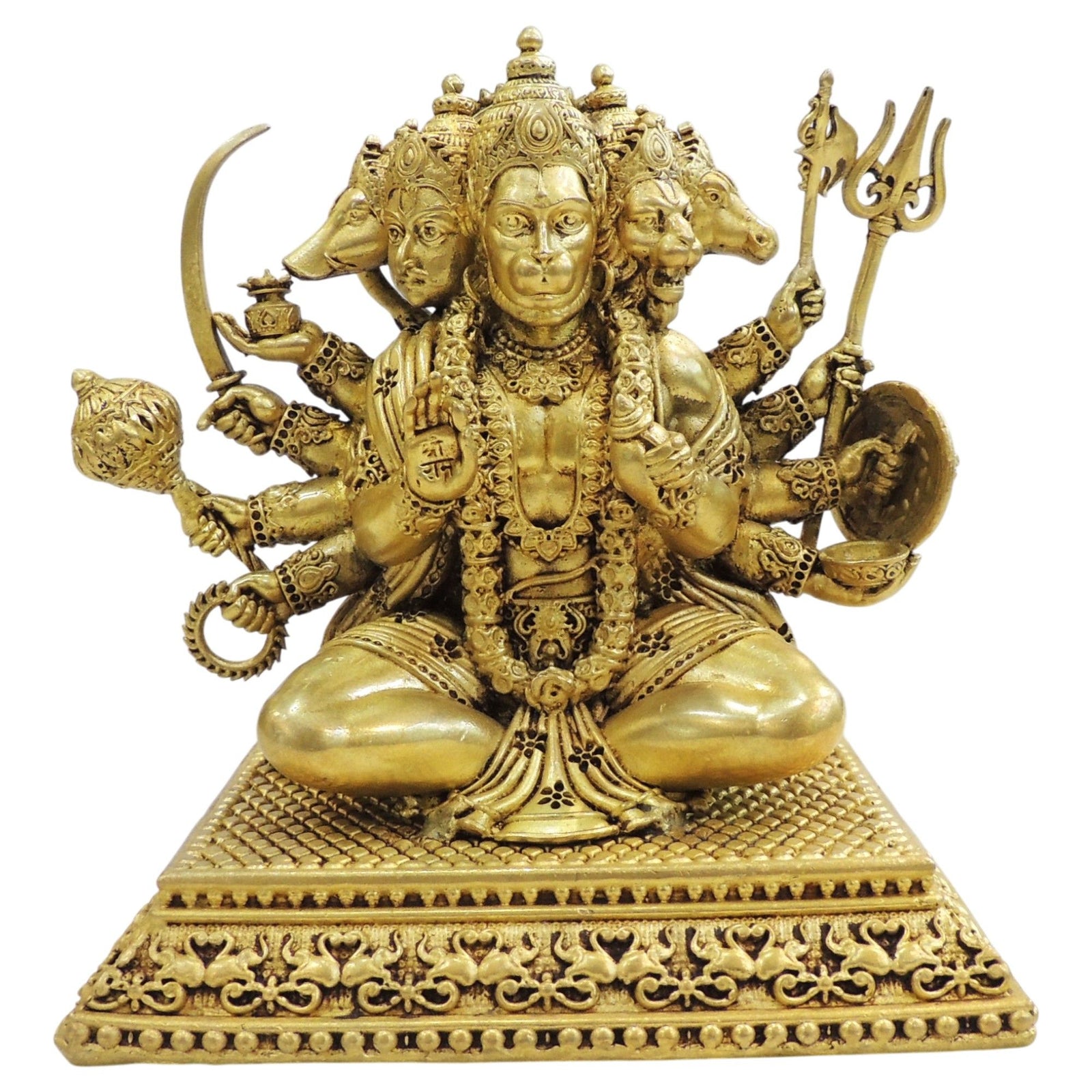 Brass Hanuman — 6"