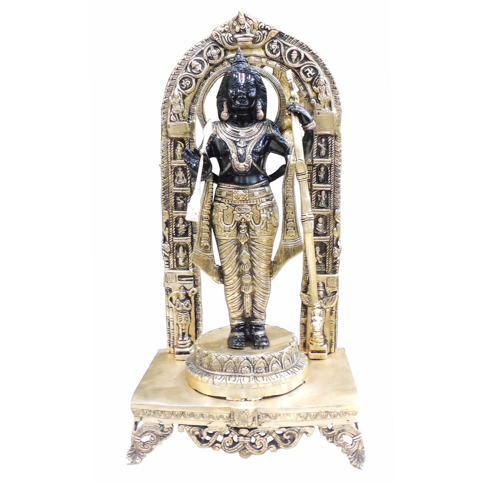 Brass Krishna — 11.7"
