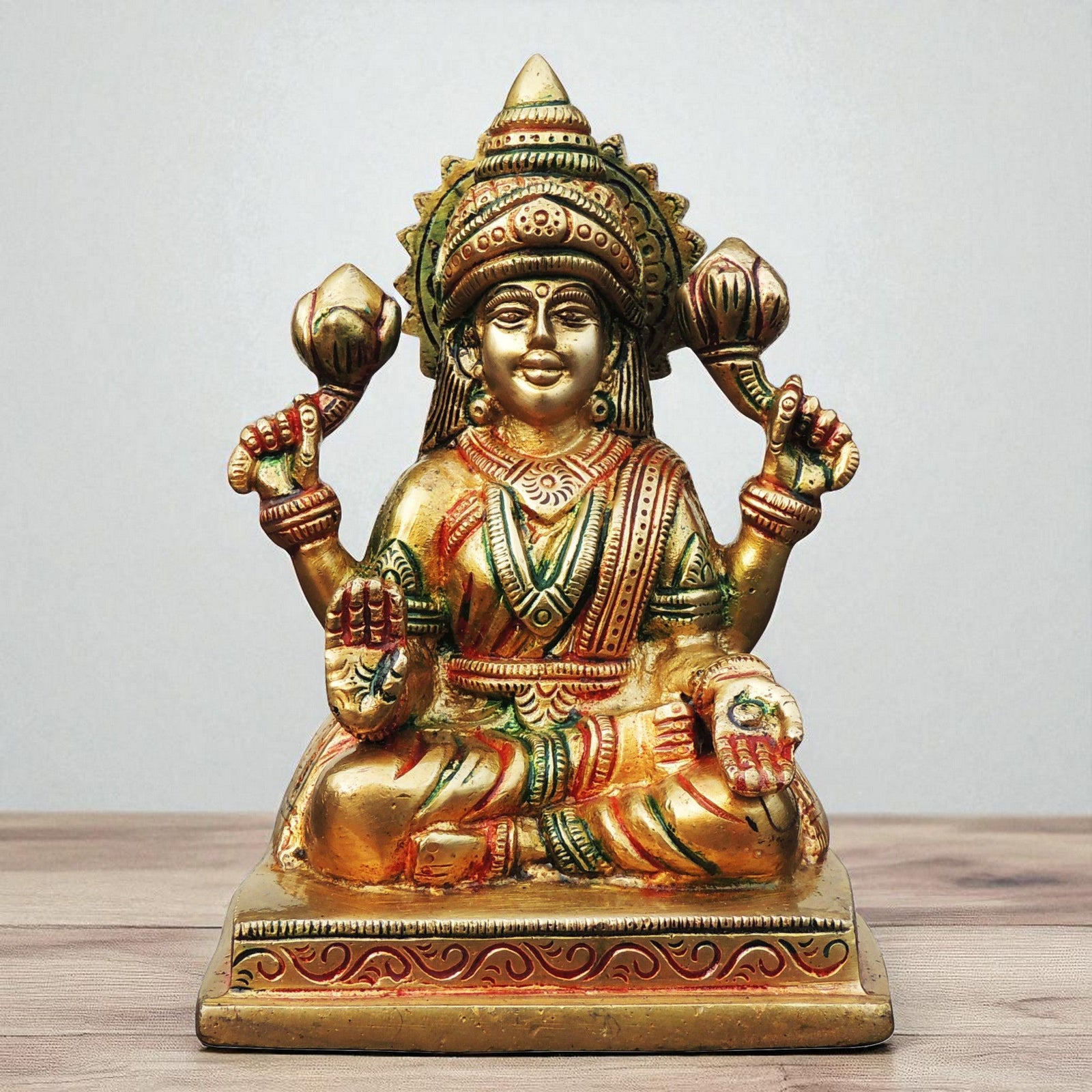 Brass Lakshmi — 5.5"