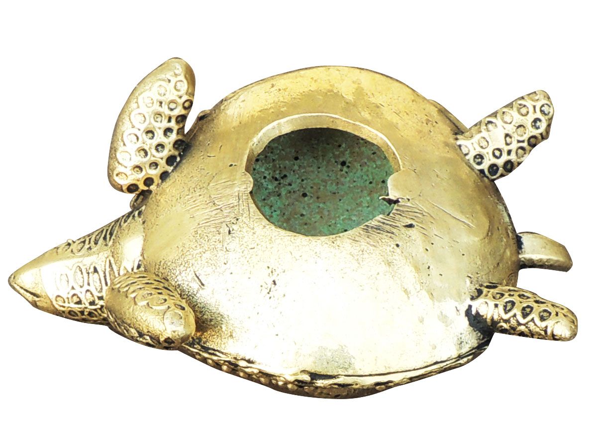 Brass Tortoise — 1"