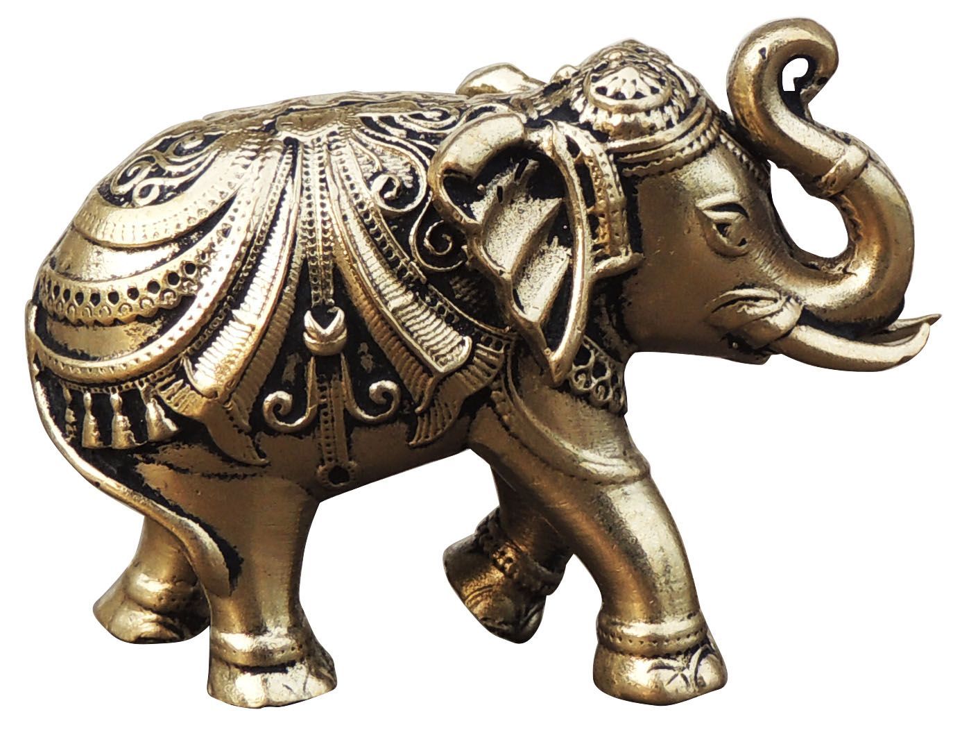 Brass Elephant — 1.2"