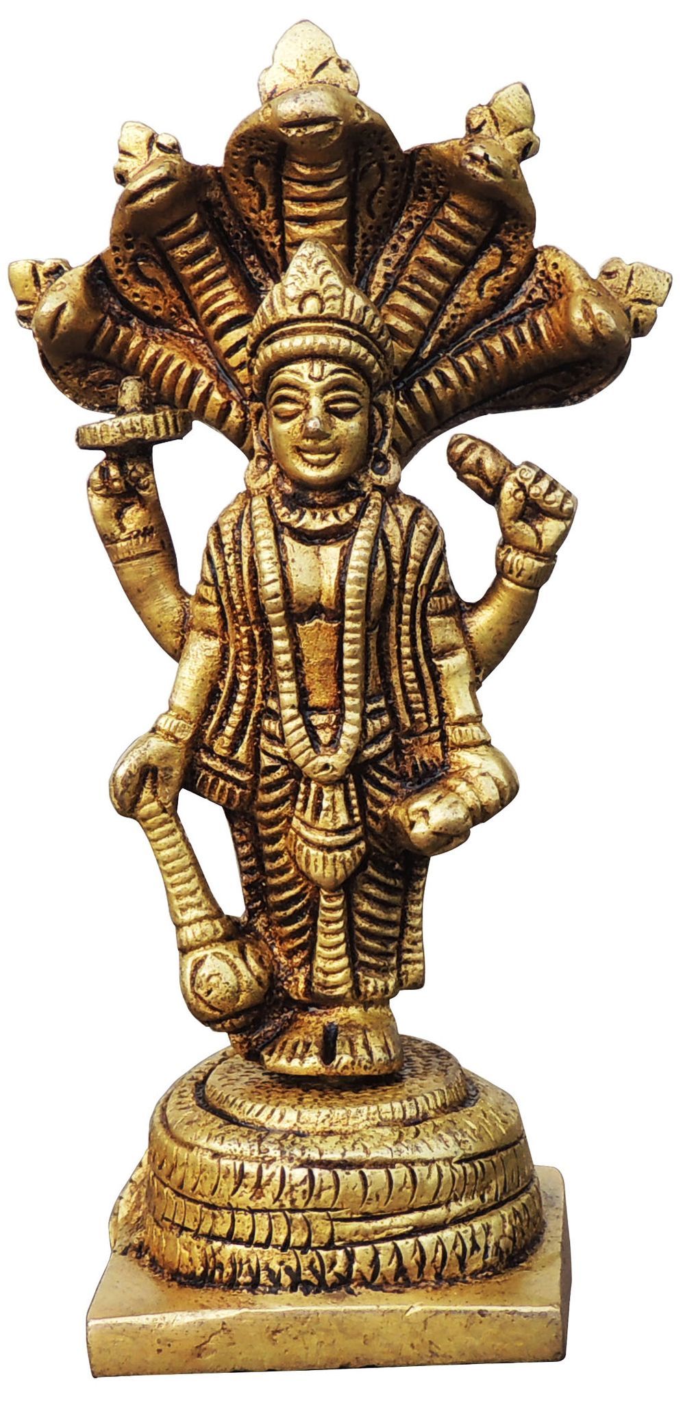 Brass Vishnu — 5"