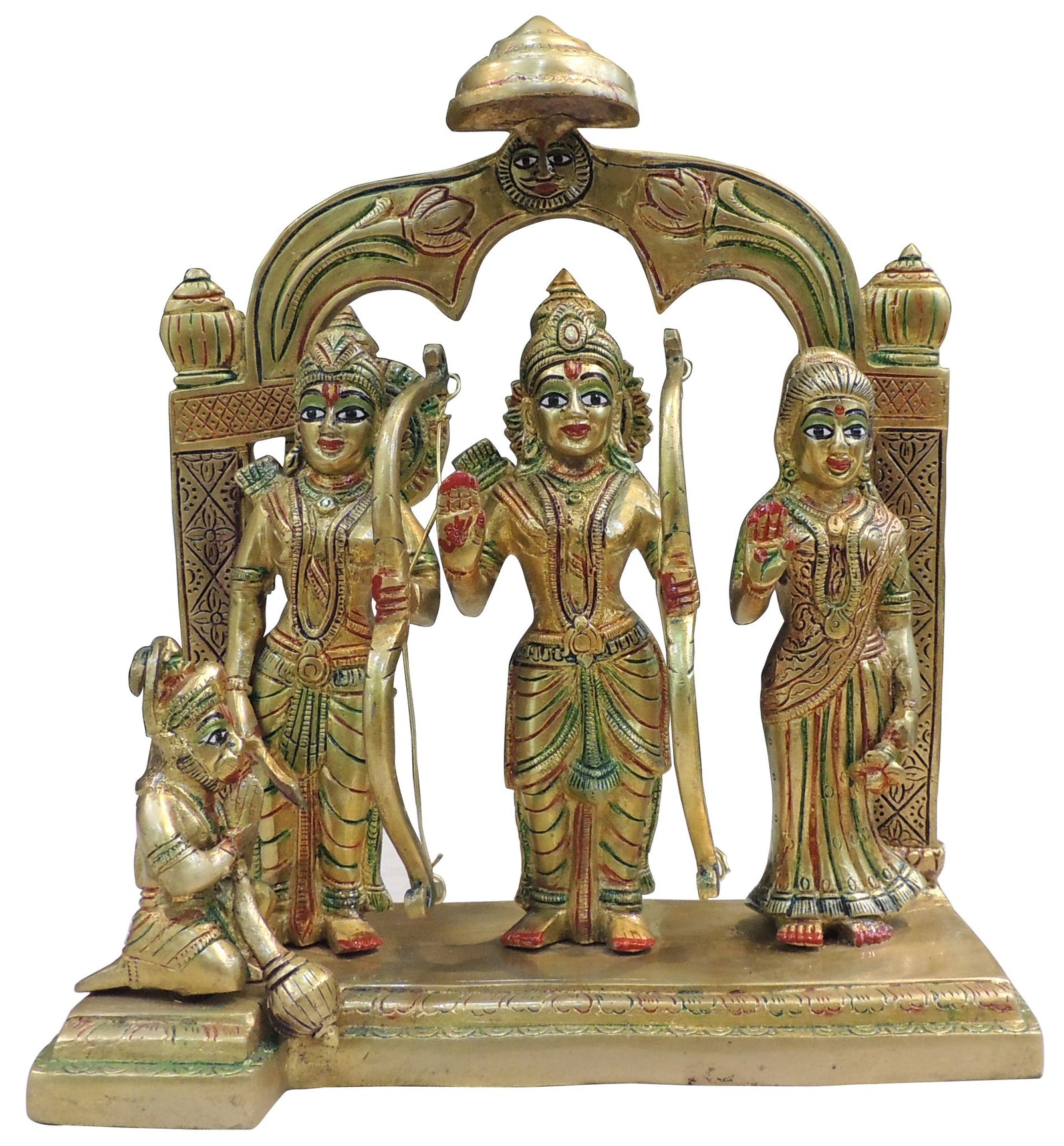 Brass Ram Darbar — 11"