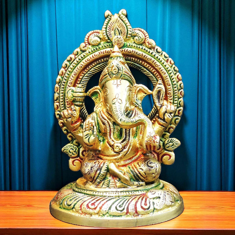 Brass Ganesh — 5.5"