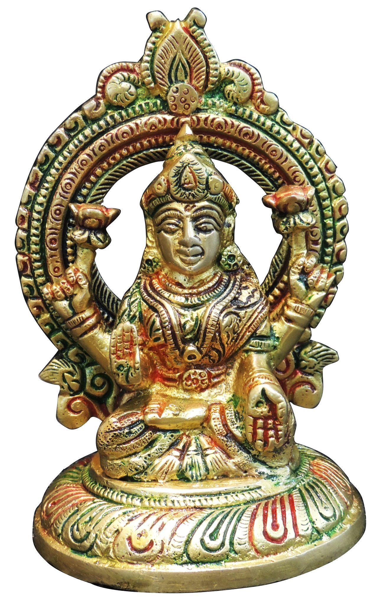 Brass Lakshmi — 5.5"