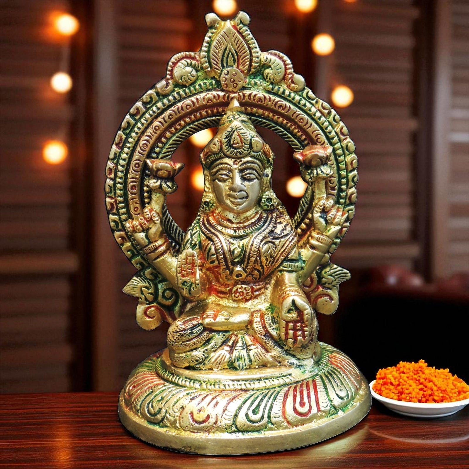 Brass Lakshmi — 5.5"