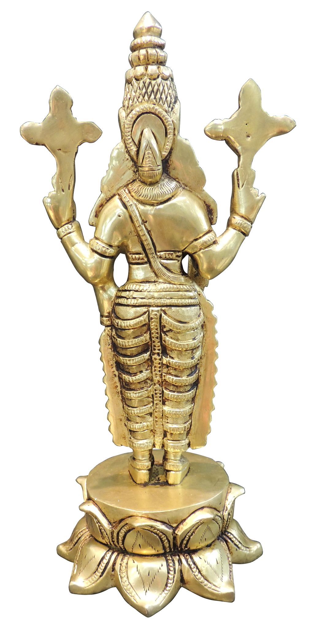 Brass Tirupati — 10"