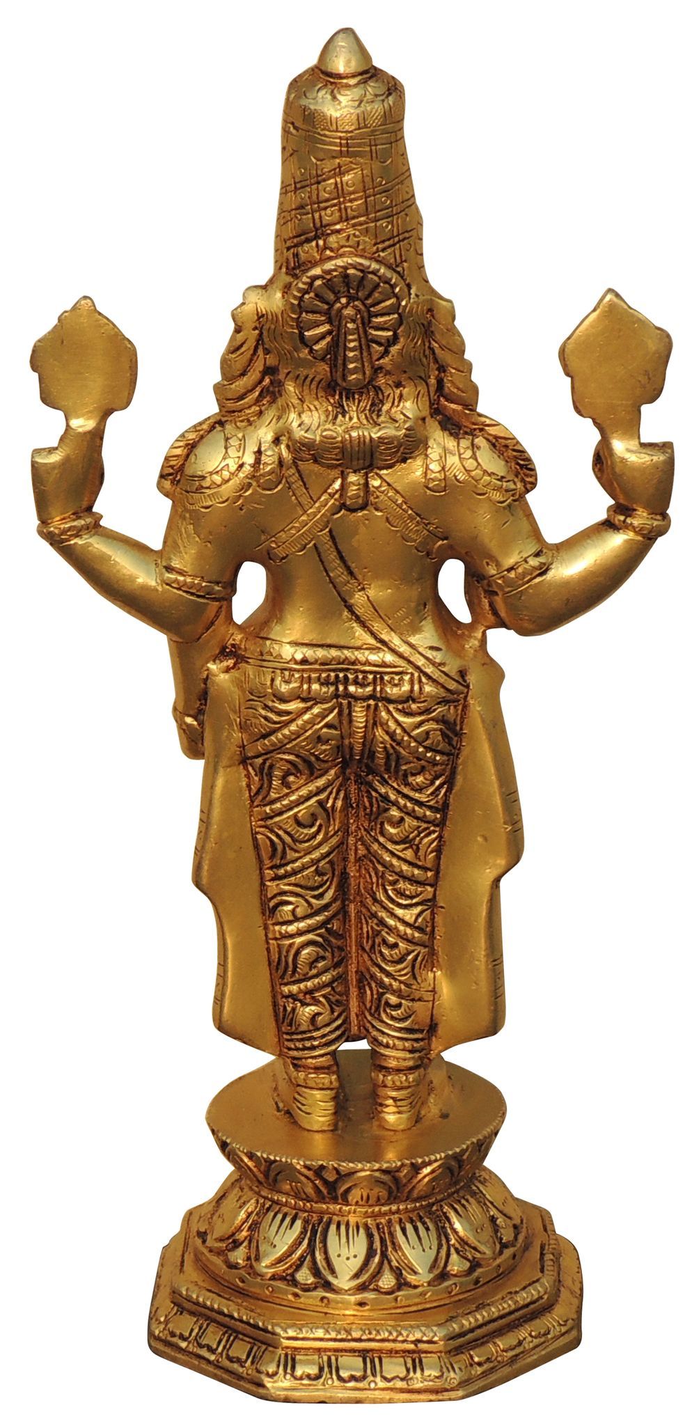 Brass Tirupati — 11.5"