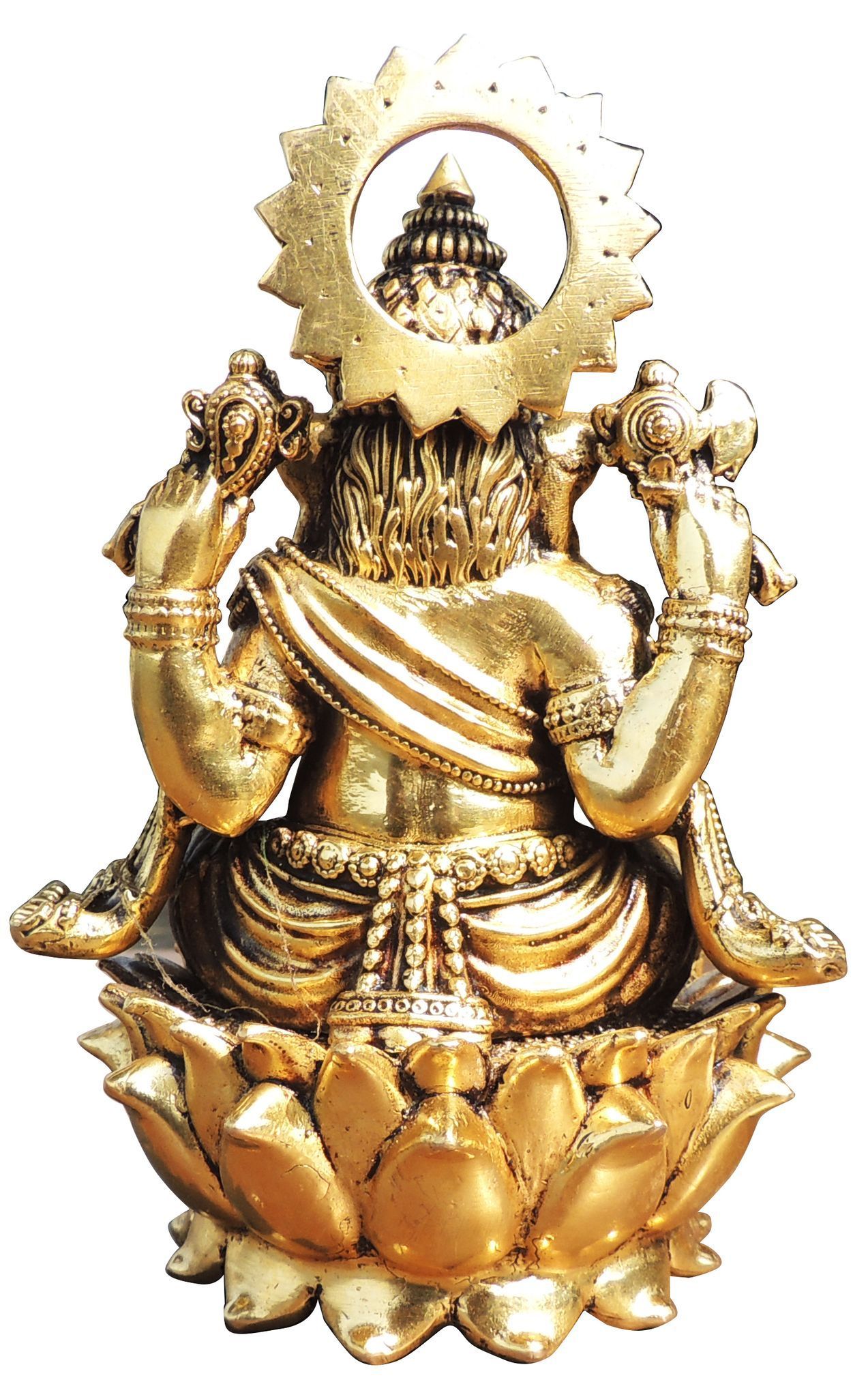 Brass Ganesh — 7.5"