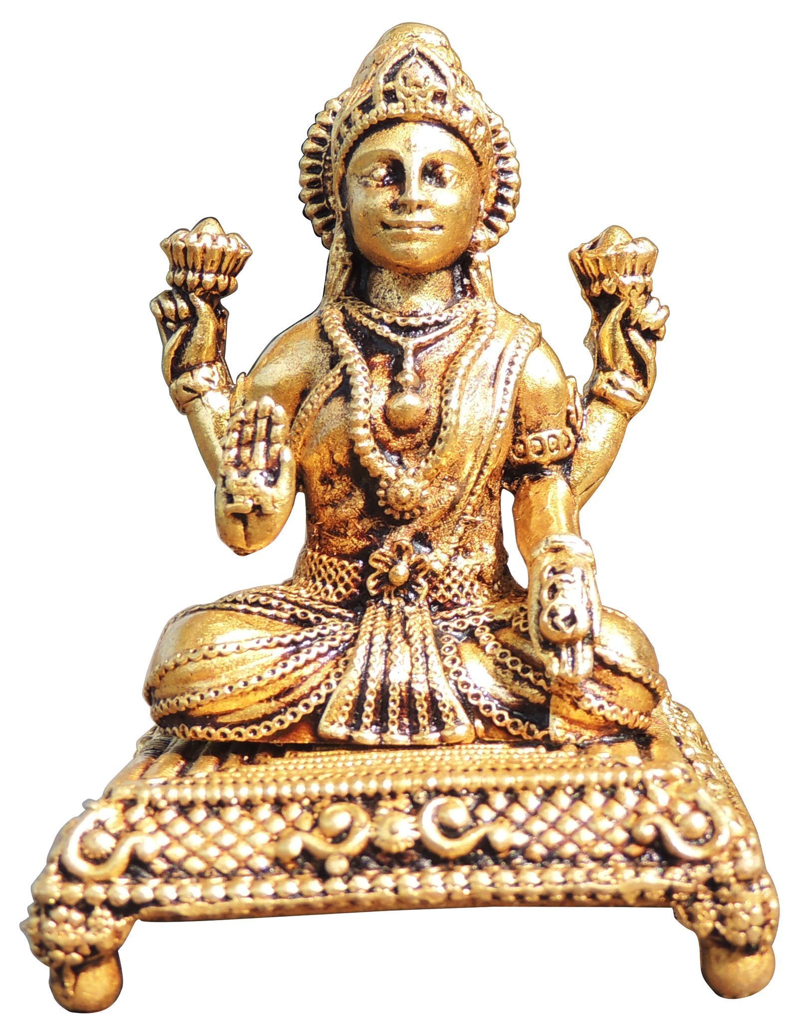 Brass Lakshmi — 2.6"