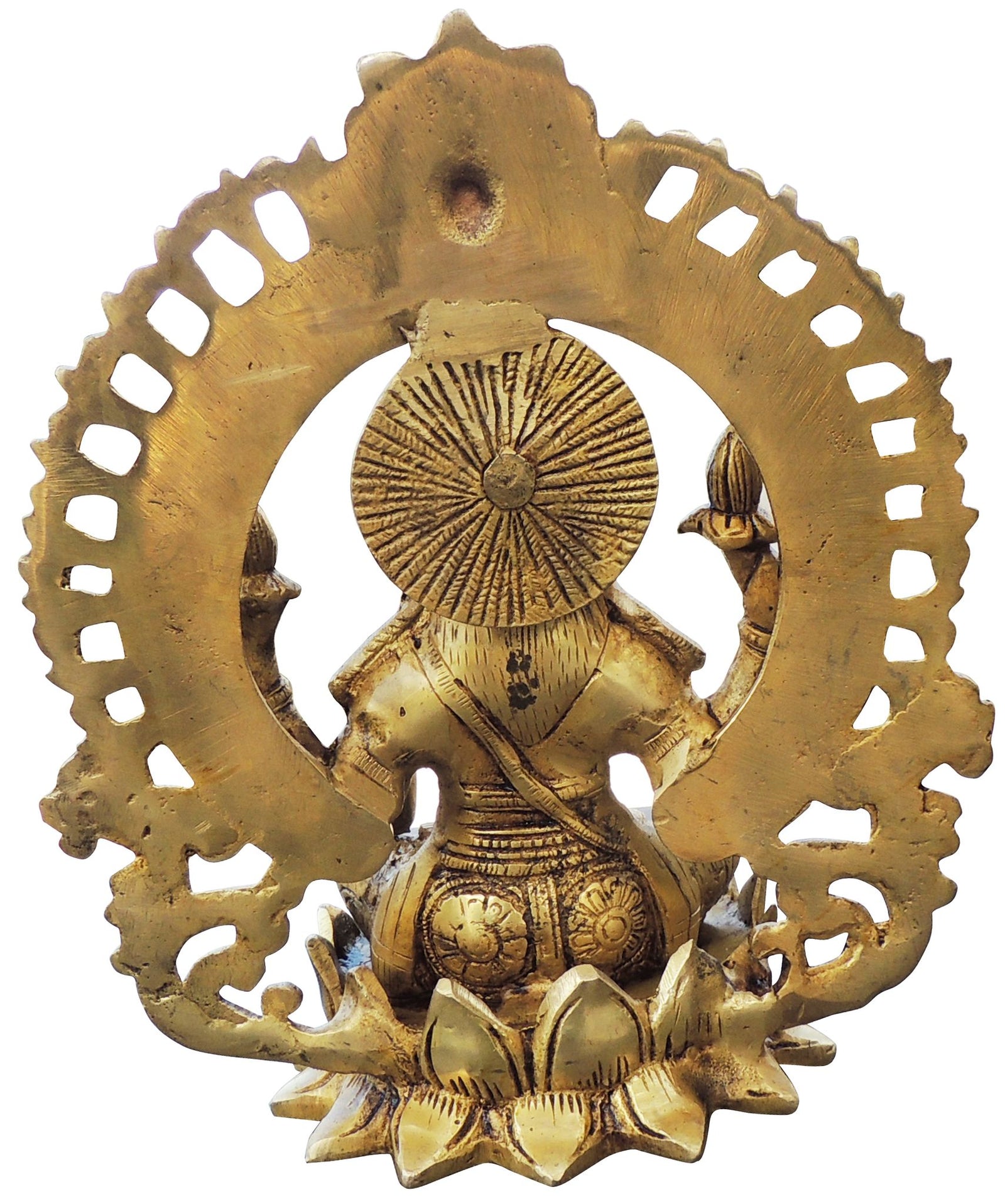 Brass Lakshmi — 9"