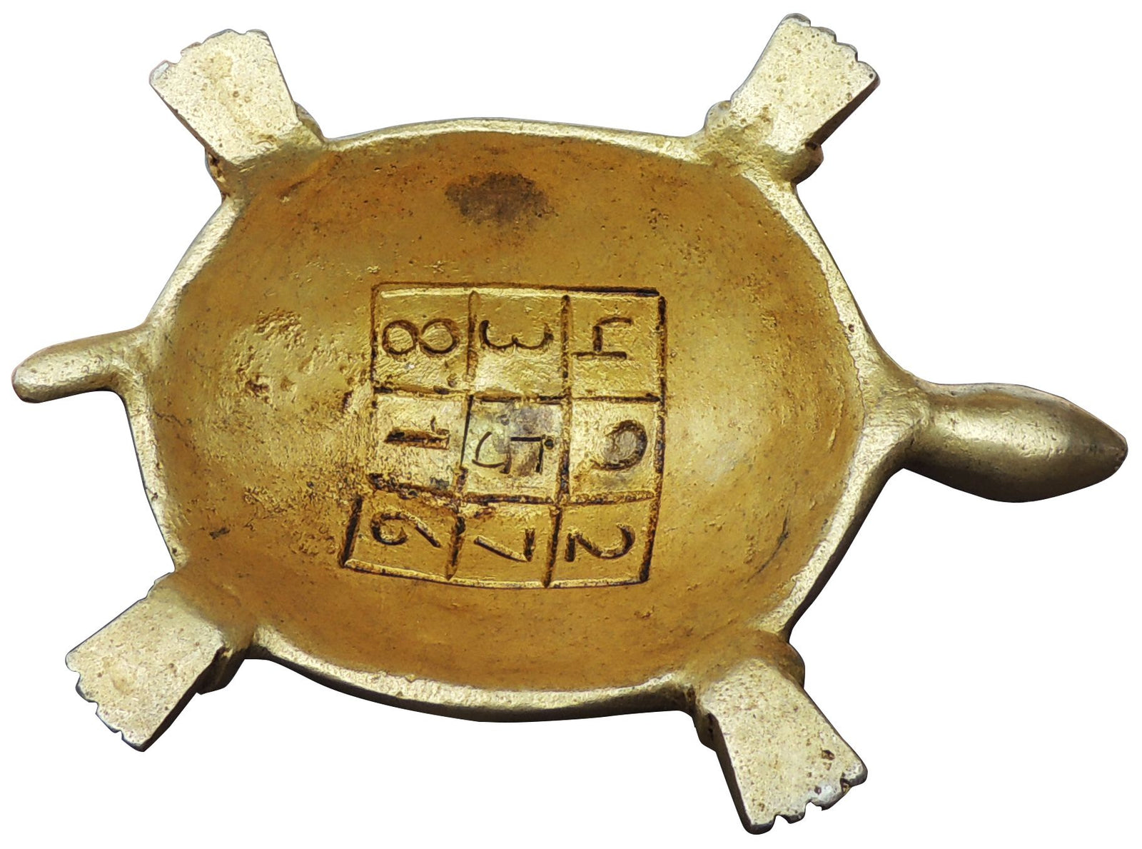 Brass Tortoise — 2"