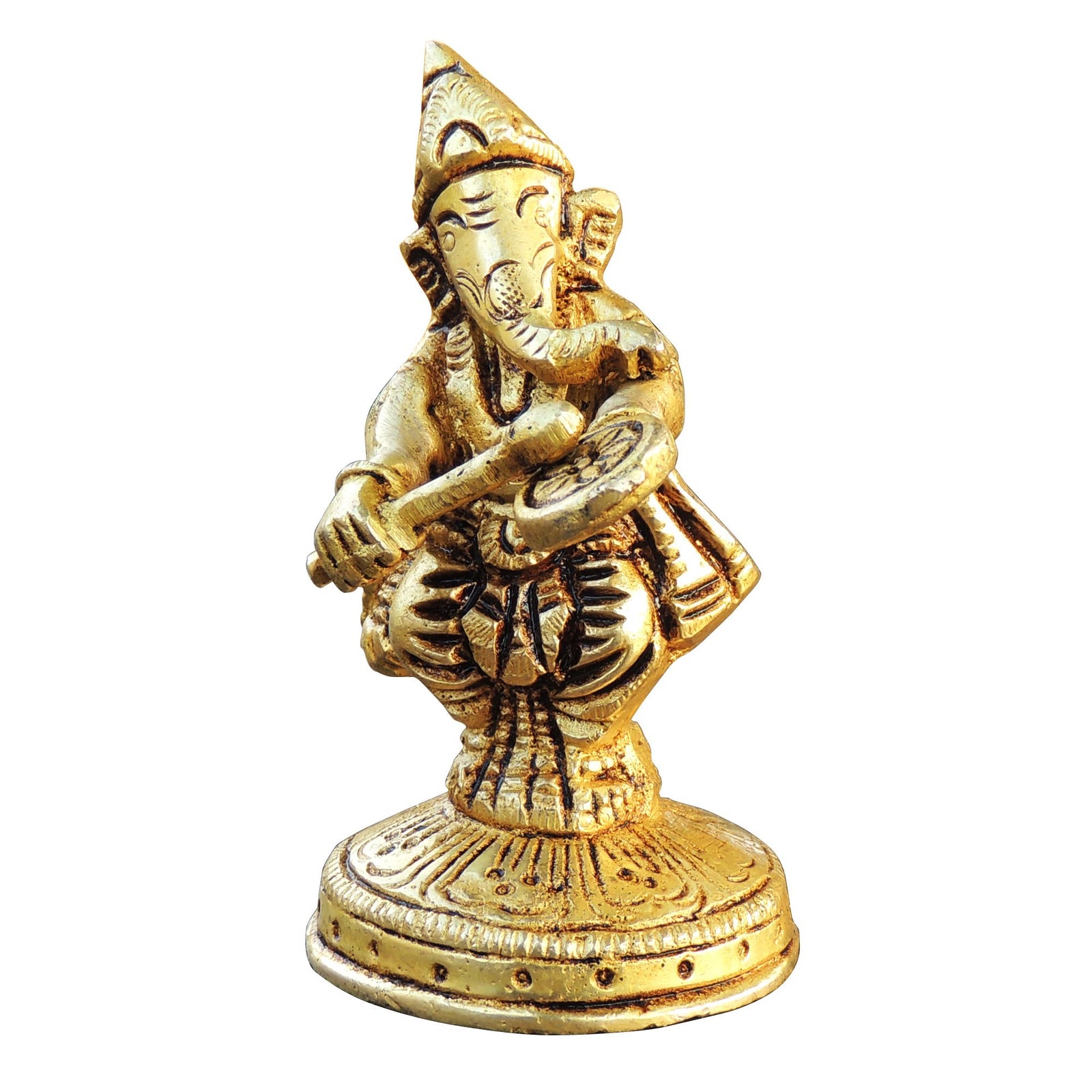 Brass Ganesh — 3.7"