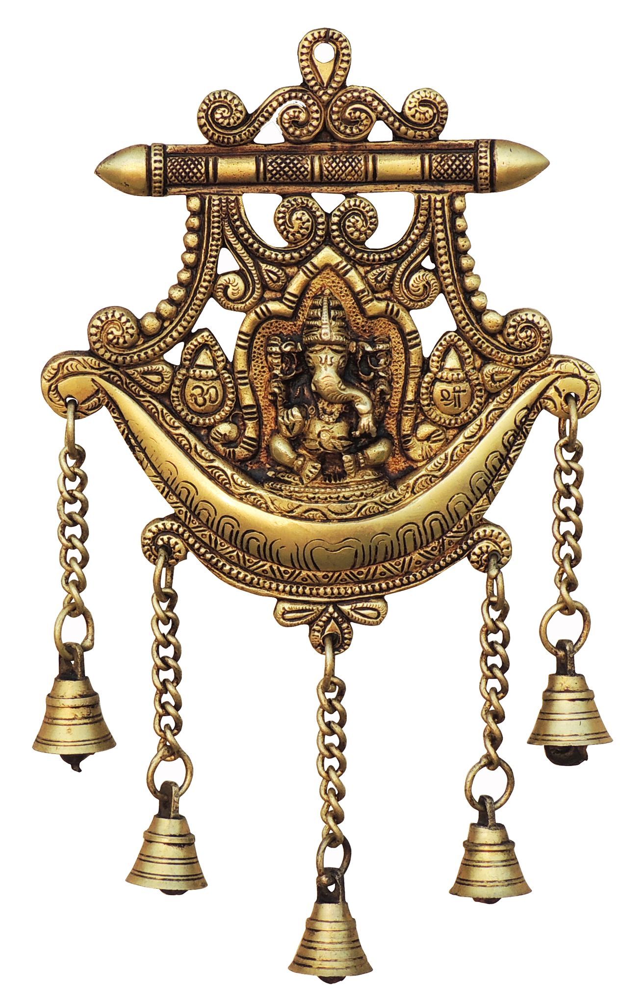 Brass Ganesh — 12.5"