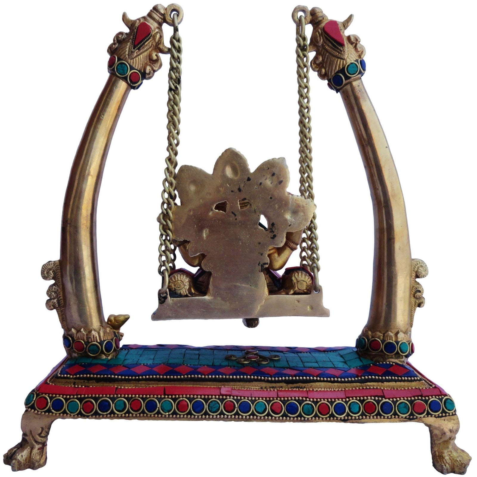 Brass Ganesh — 10"