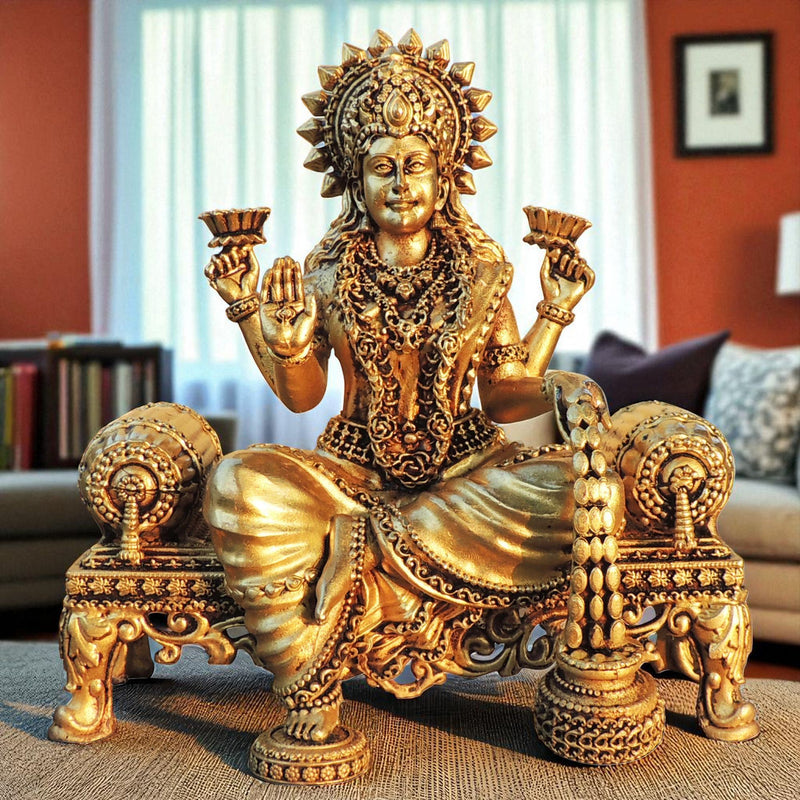 Brass Lakshmi — 5.7"