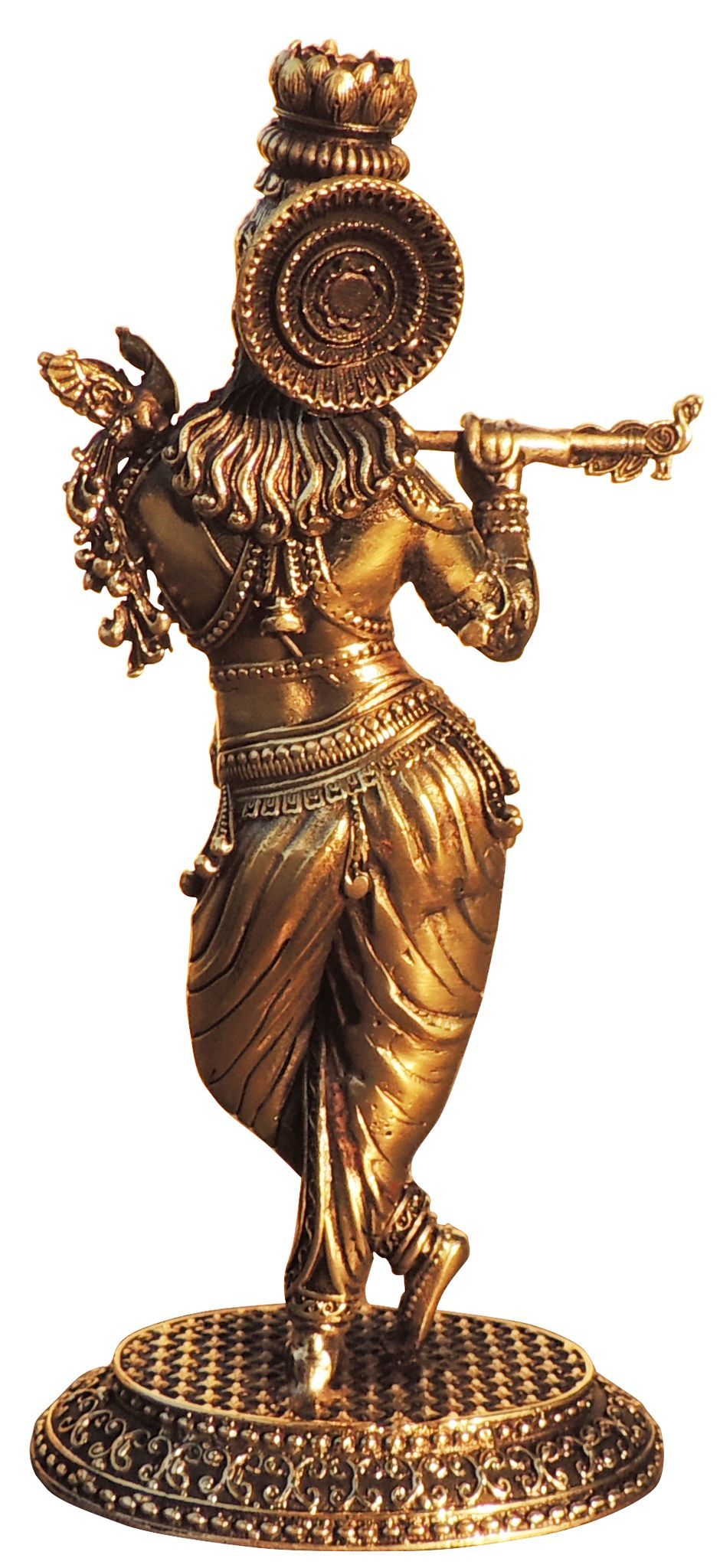 Brass Krishna — 6.2"