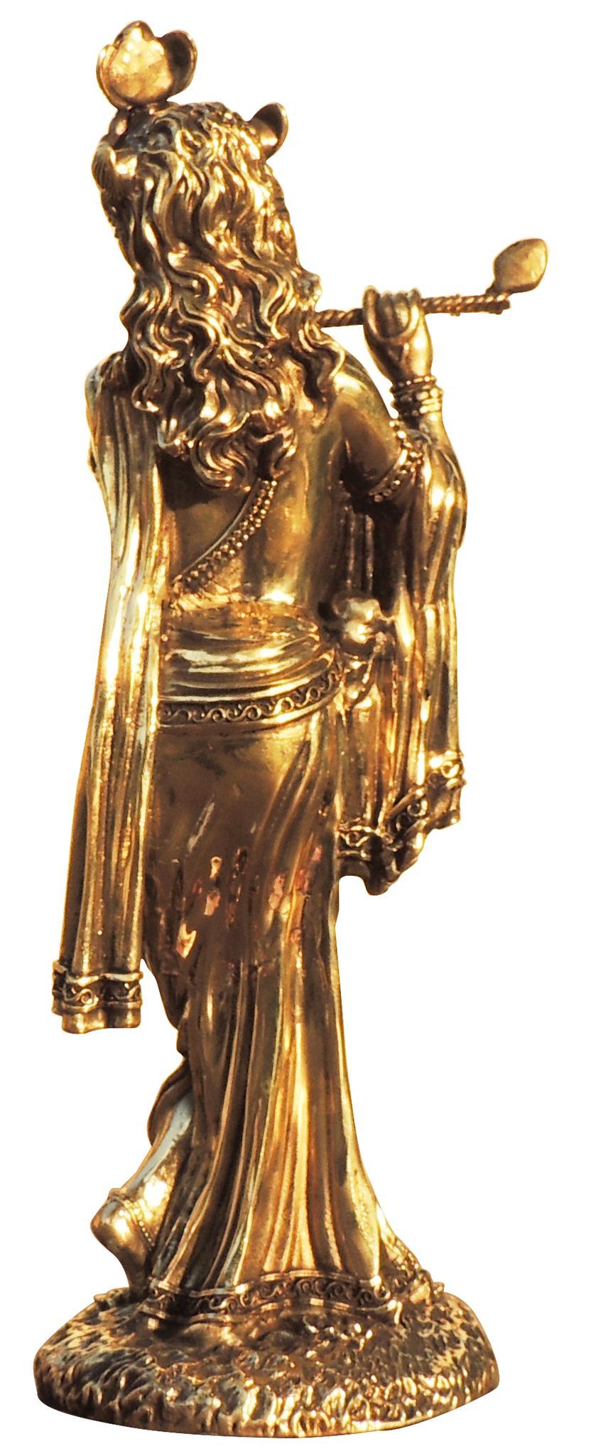 Brass Krishna — 10"